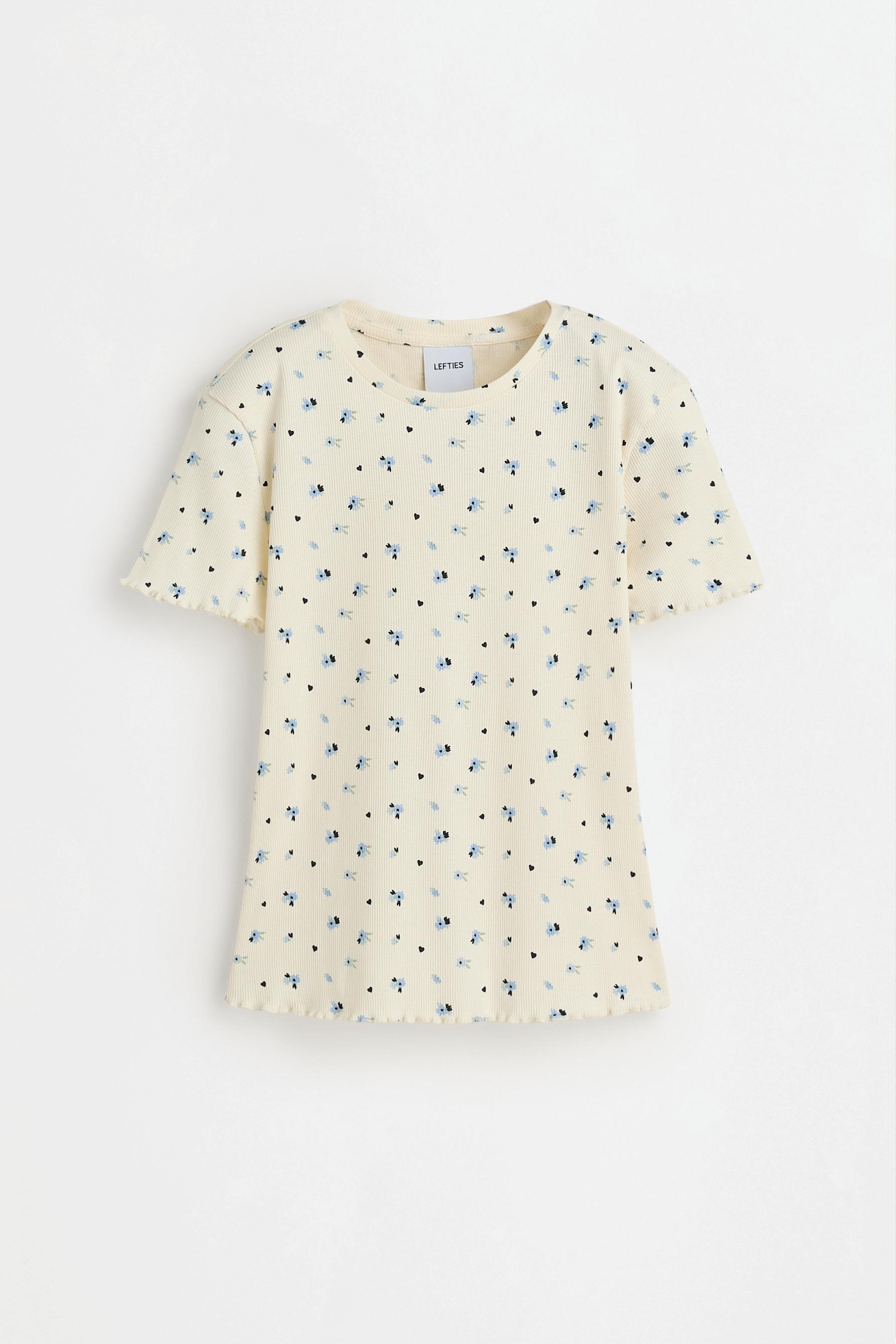 Long printed pyjamas — ECRU