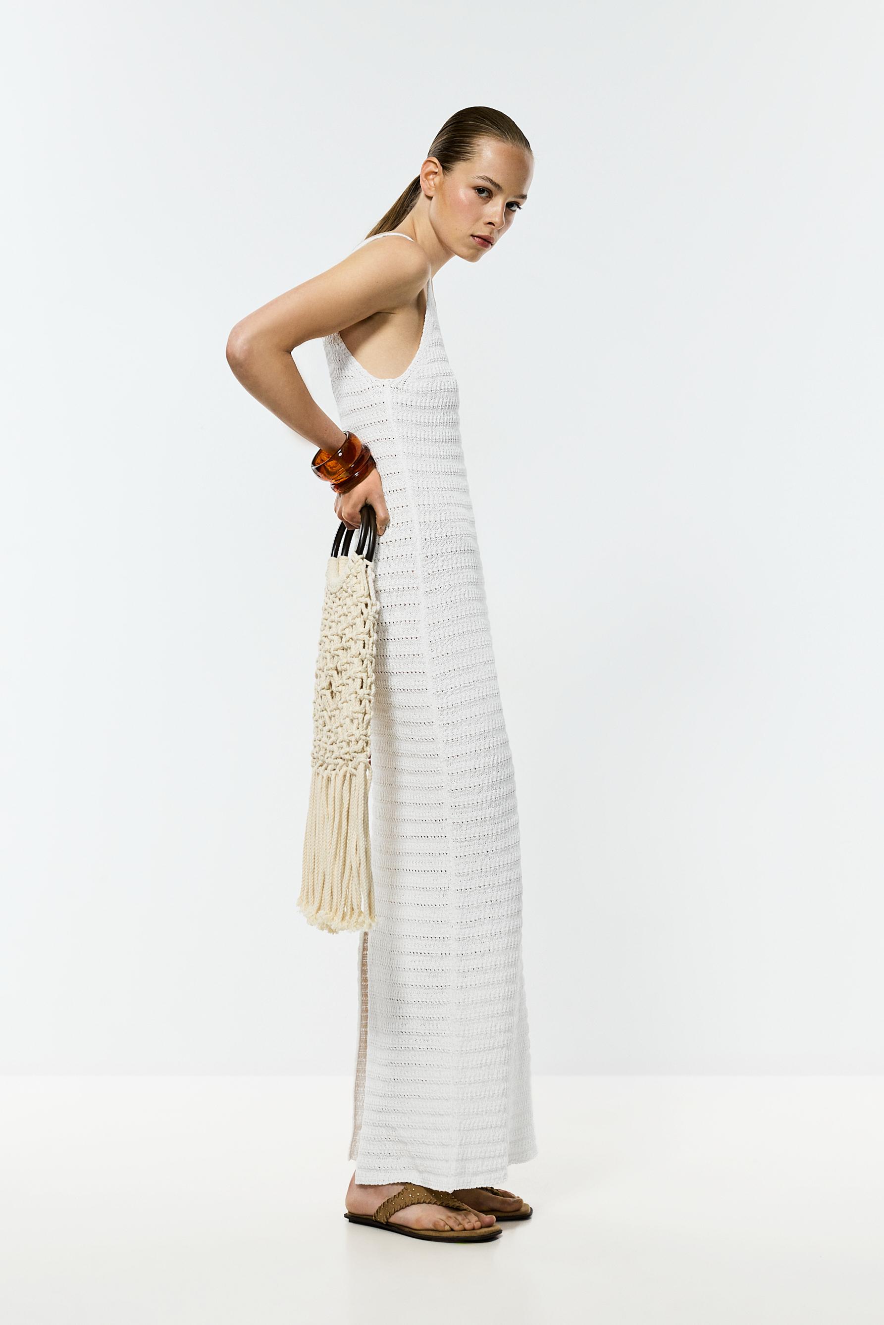 Knit midi dress — HIELO