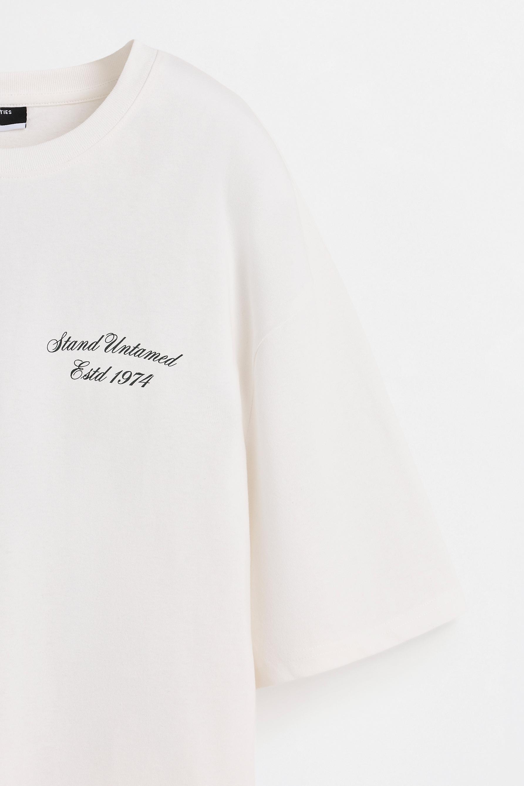 Printed T-shirt — BUTTER