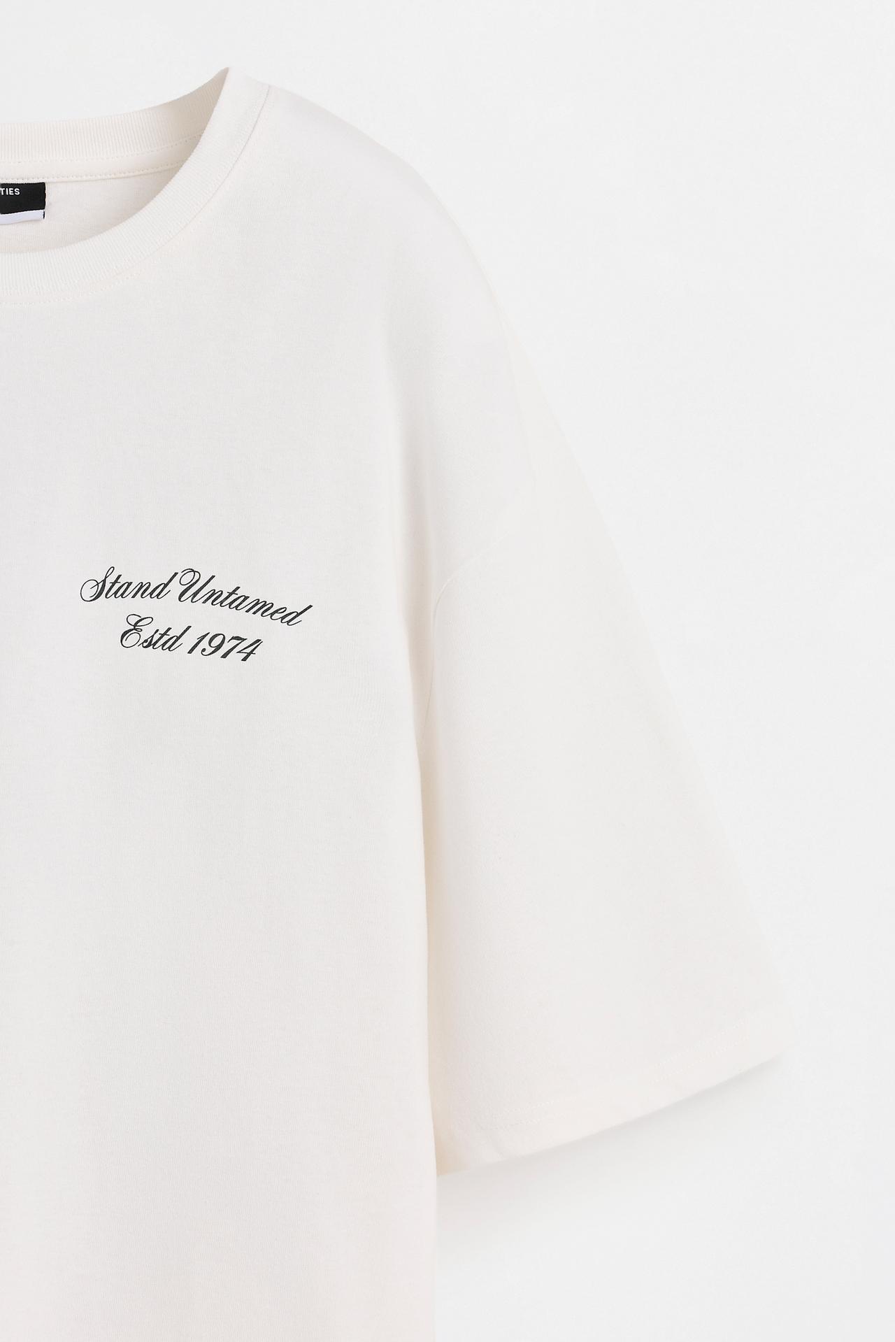 Printed T-shirt — BUTTER