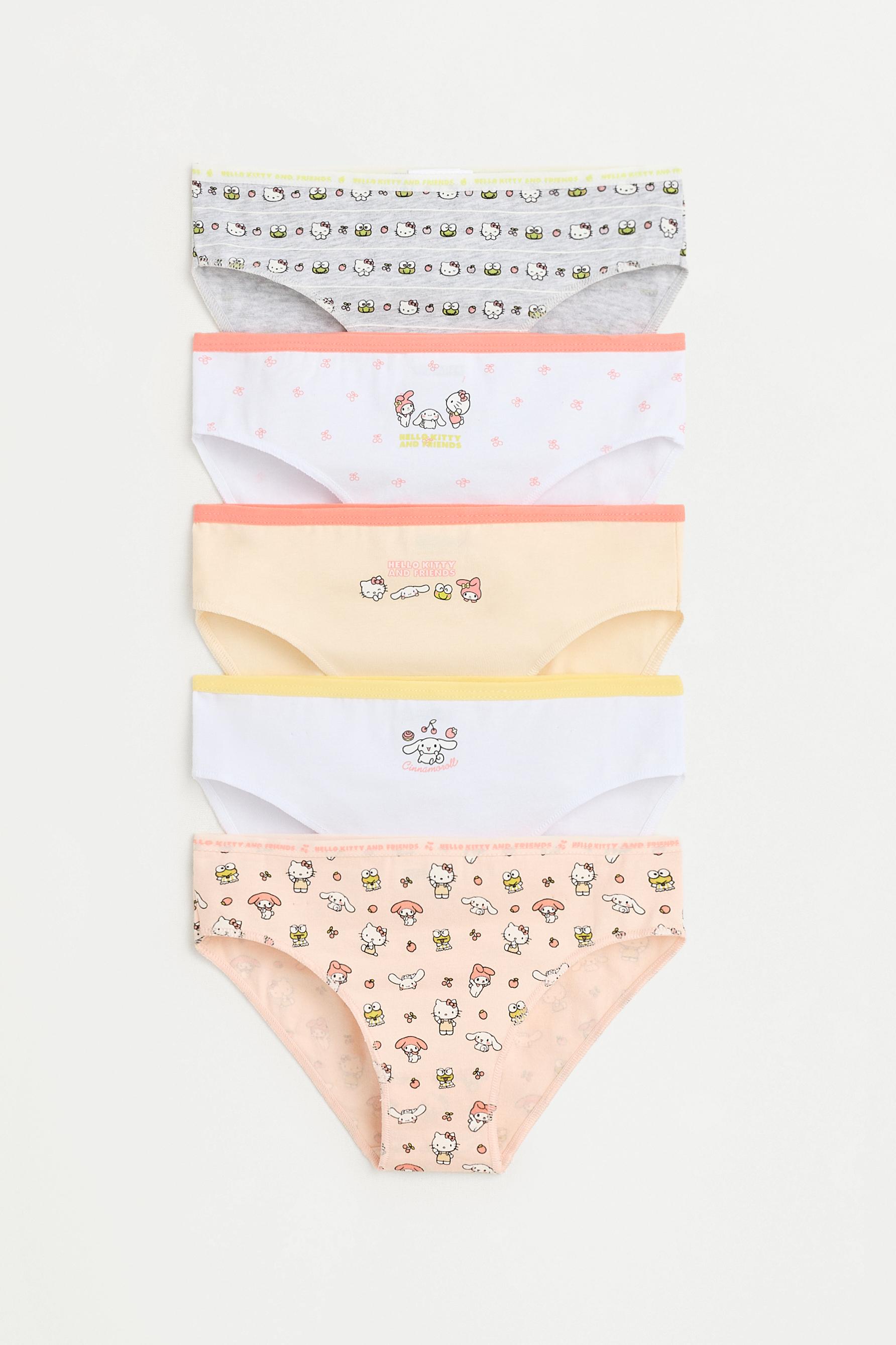 Hello Kitty ©SANRIO briefs (5-pack) — PEACH