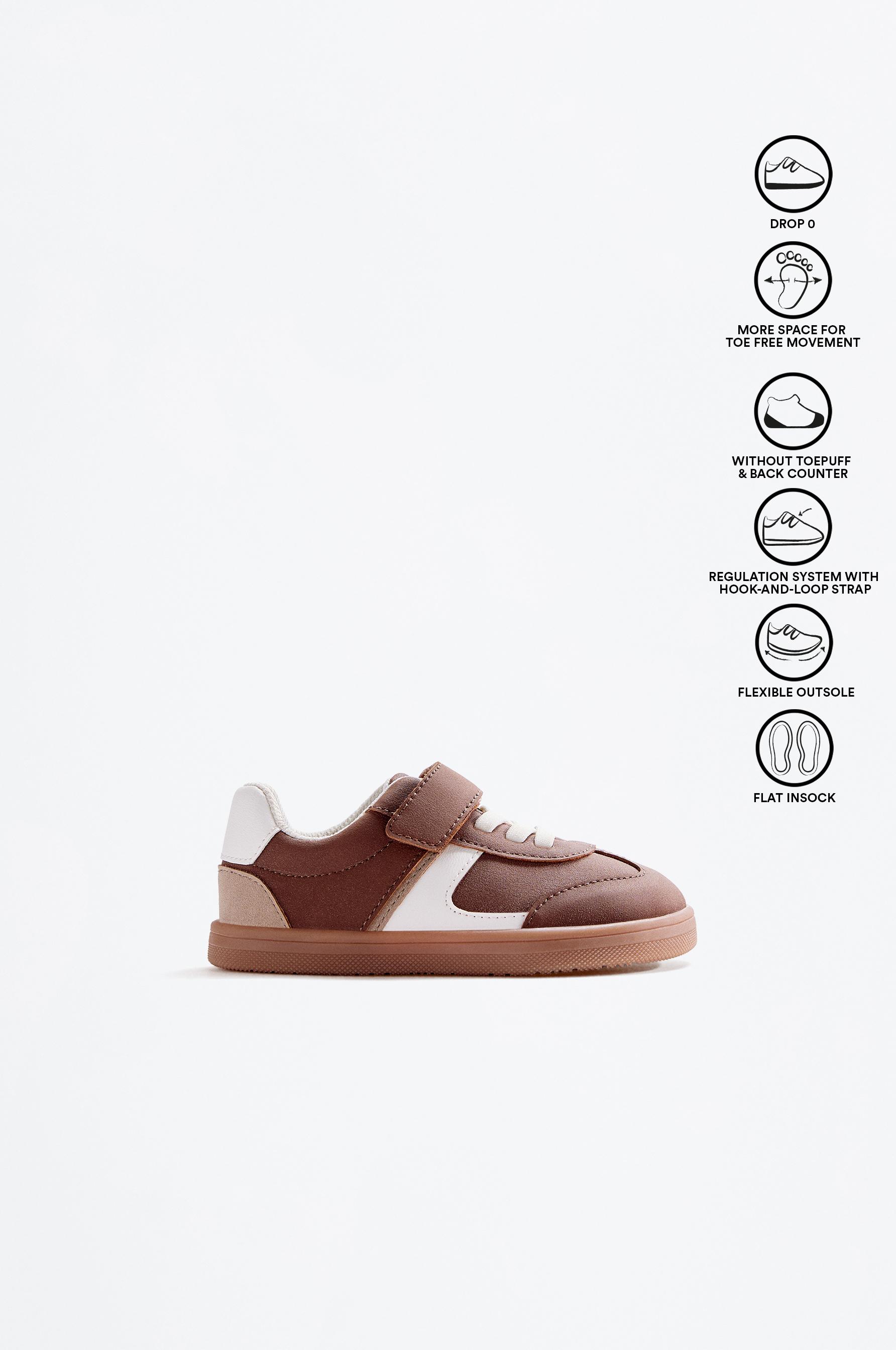 Lefties Lefties Kahverengi Retro Barefoot spor ayakkabı Lefties'te! Kahverengi - 2. görsel