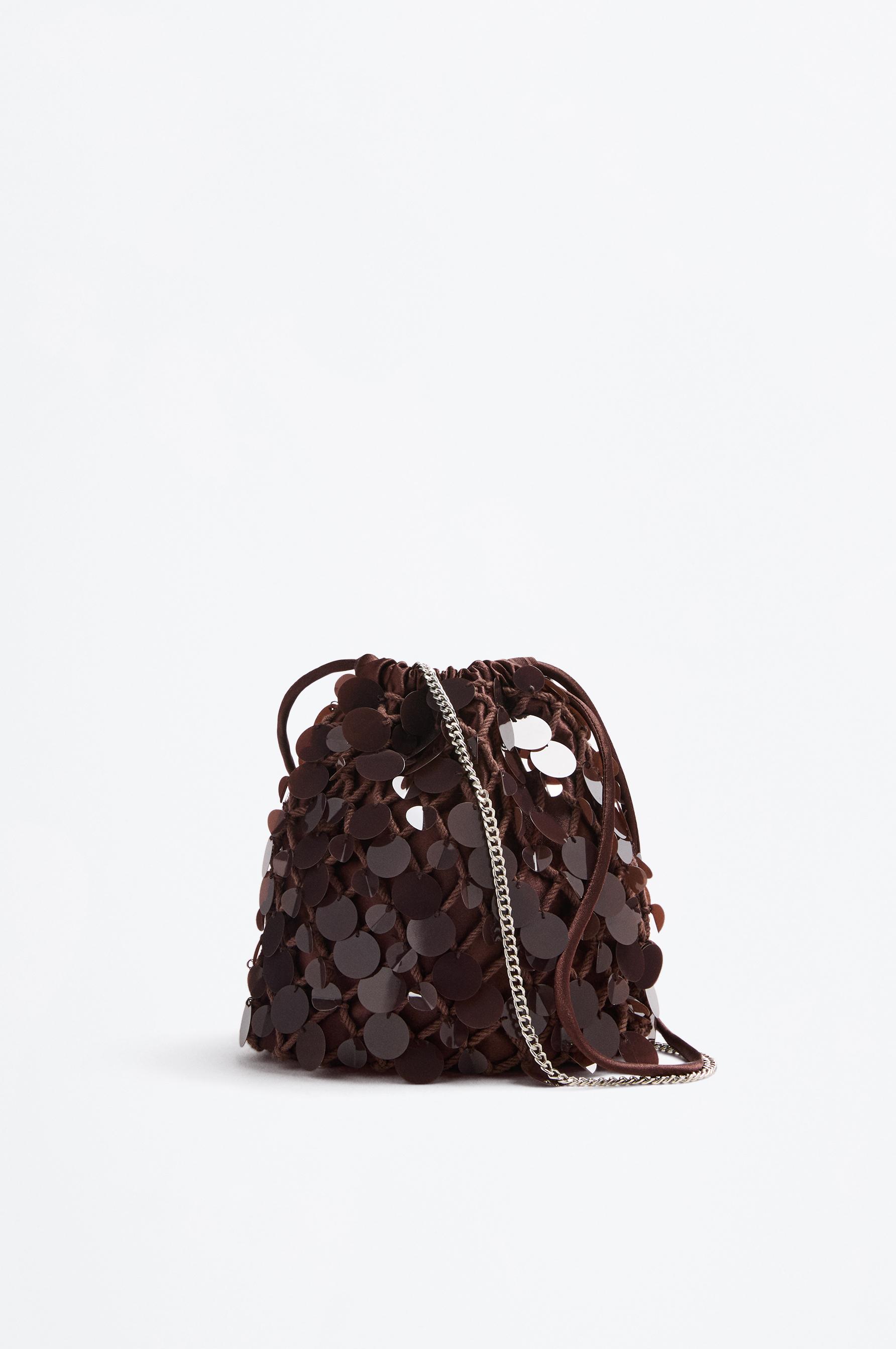 Bolso bombonera abalorios