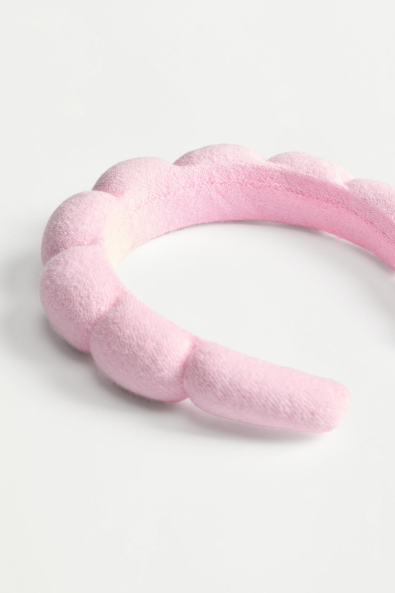 Beauty headband — CHALK PINK