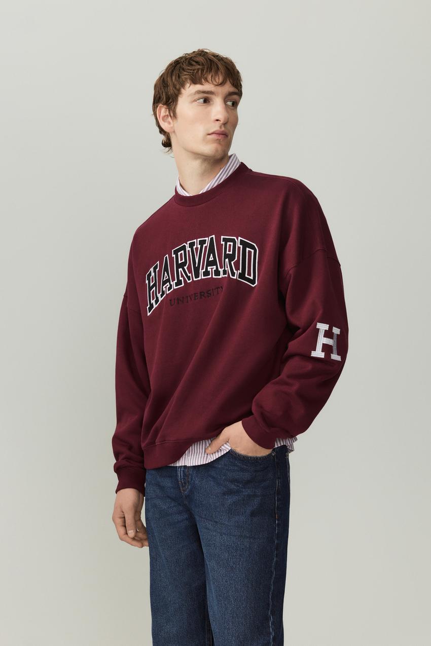 Felpa Harvard University Pullover Cardigan ABBIGLIAMENTO