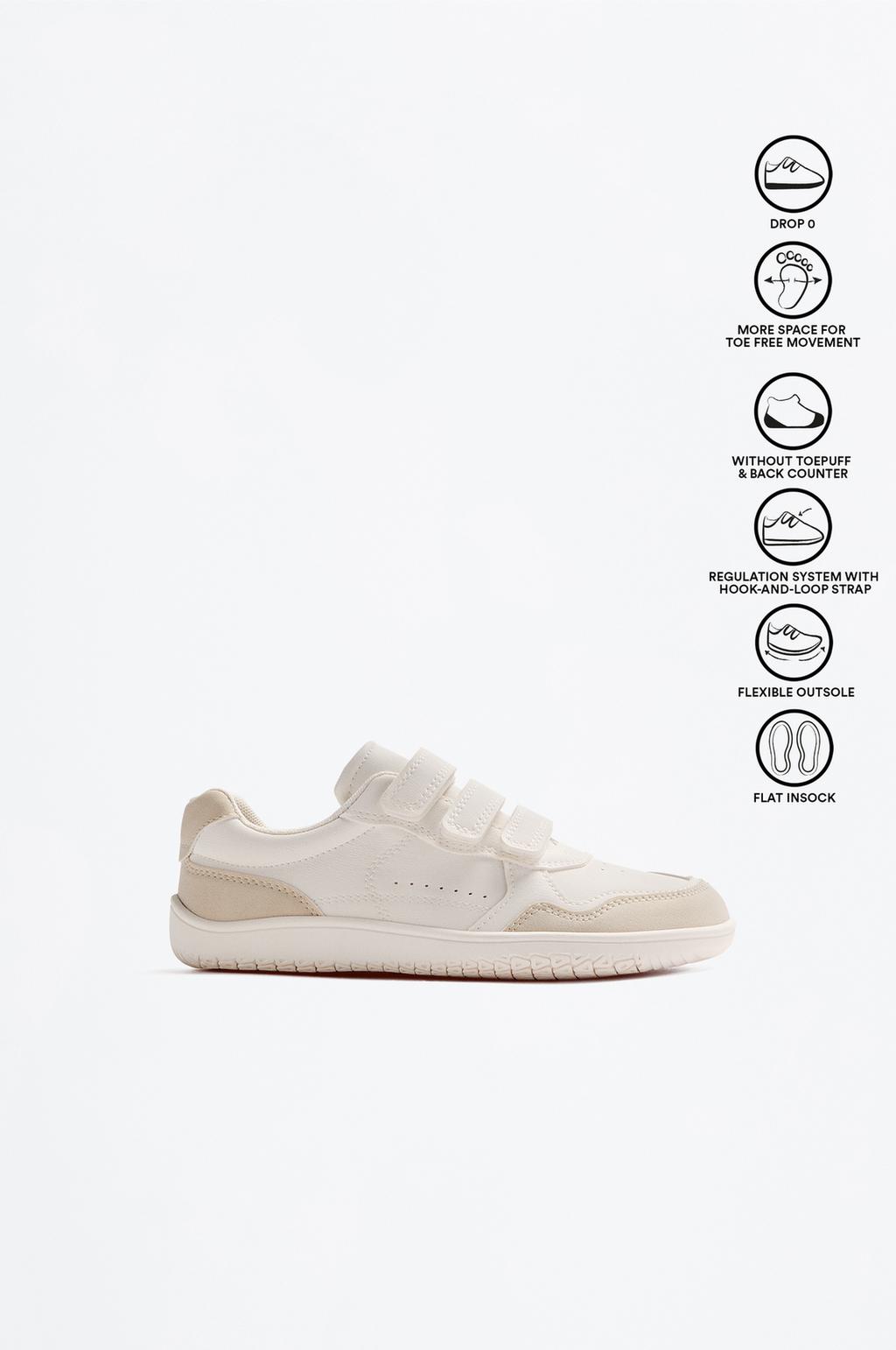Retro barefoot athletic sneakers – Lefties – صورة المنتج