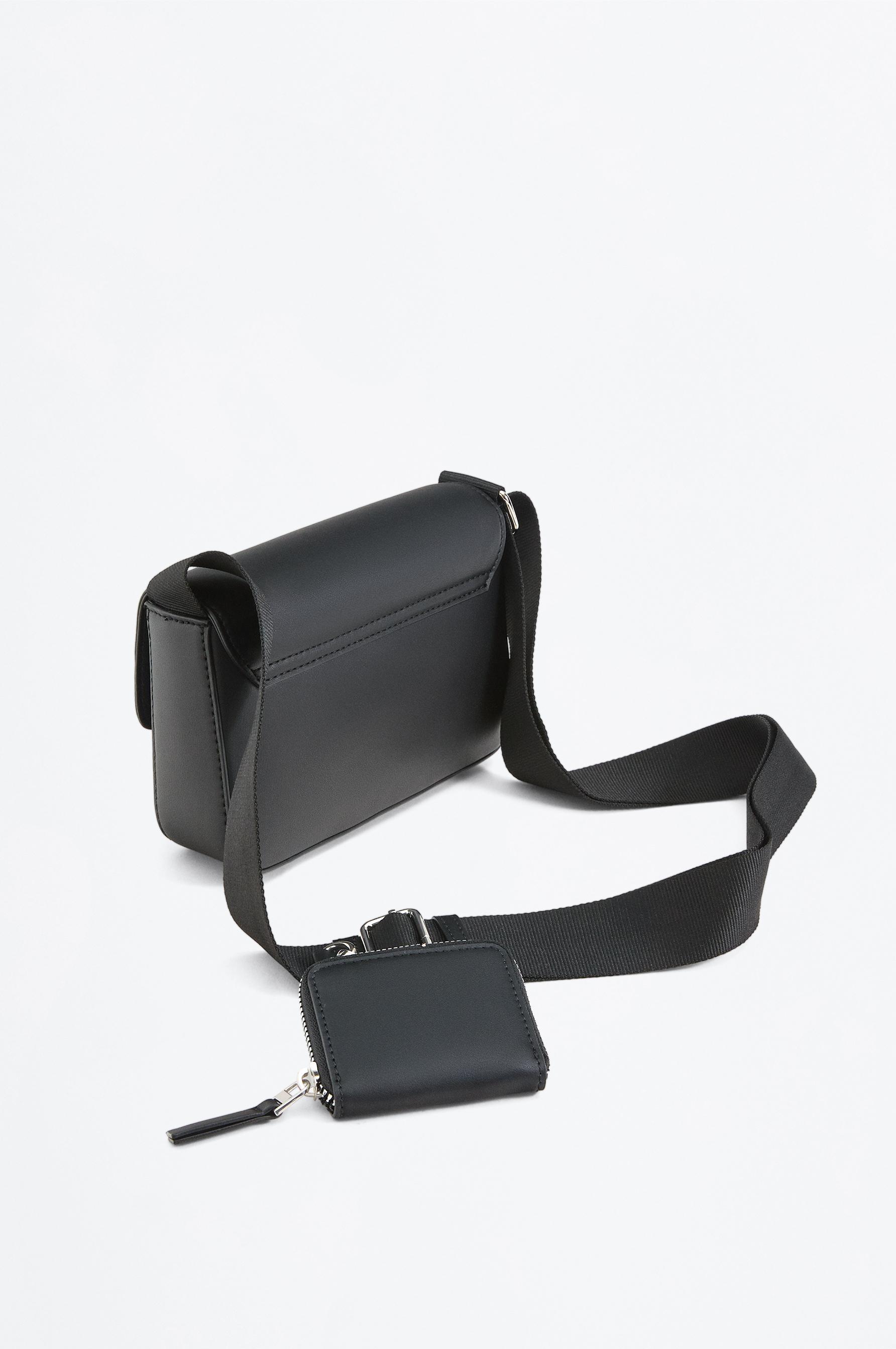 Smart shoulder bag — BLACK