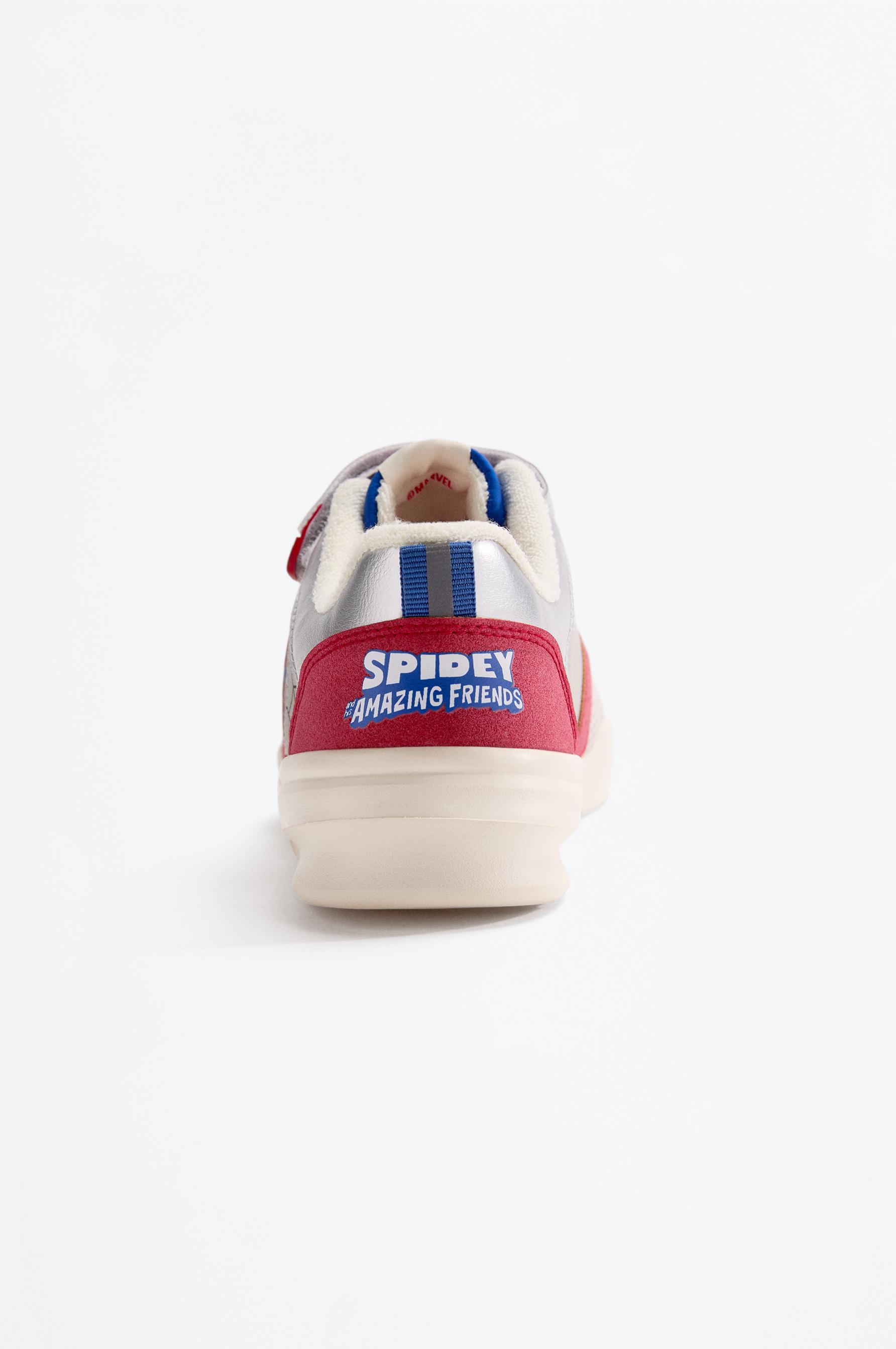 Spider-Man ©Marvel light-up sneakers — SILVER