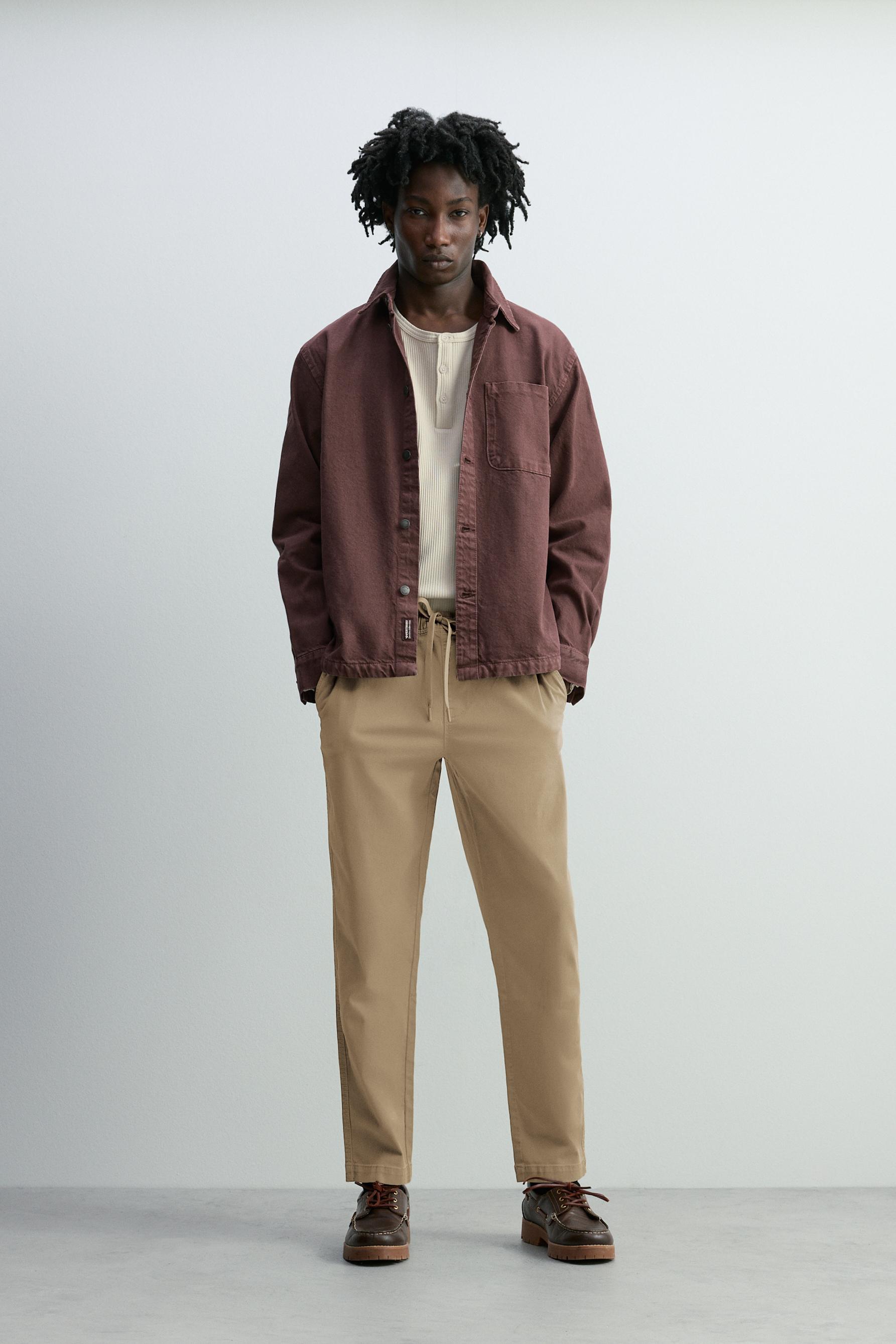 Pantalón jogger twill