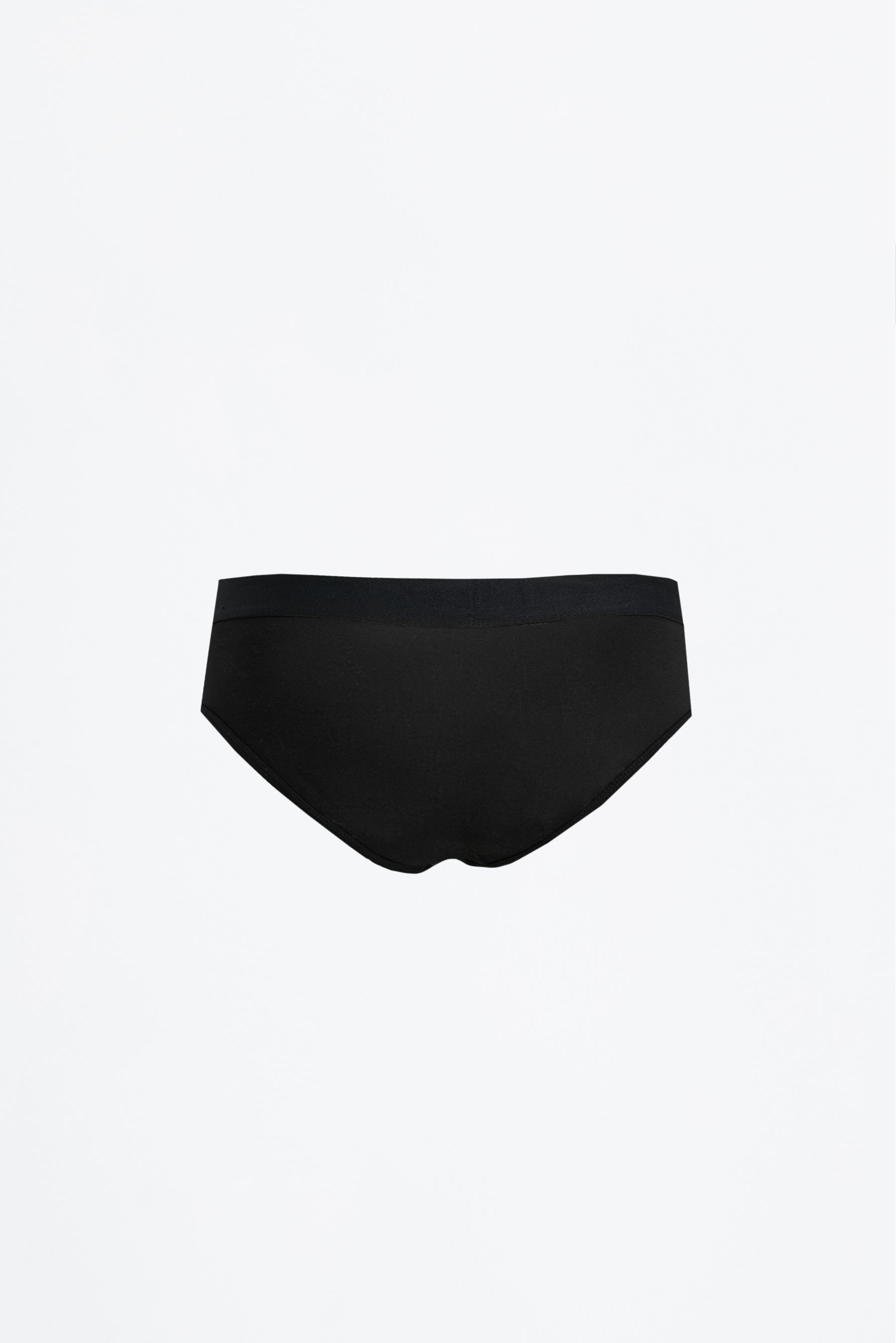 Briefs (3-Pack) — BLACK