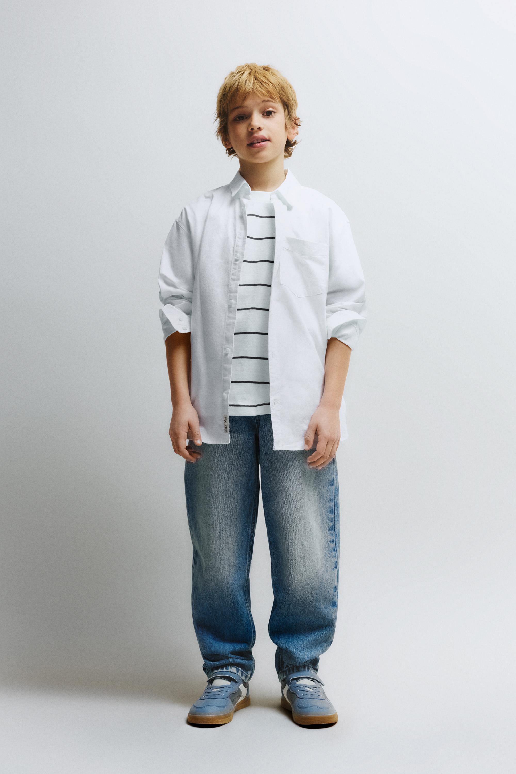 Oxford shirt — WHITE