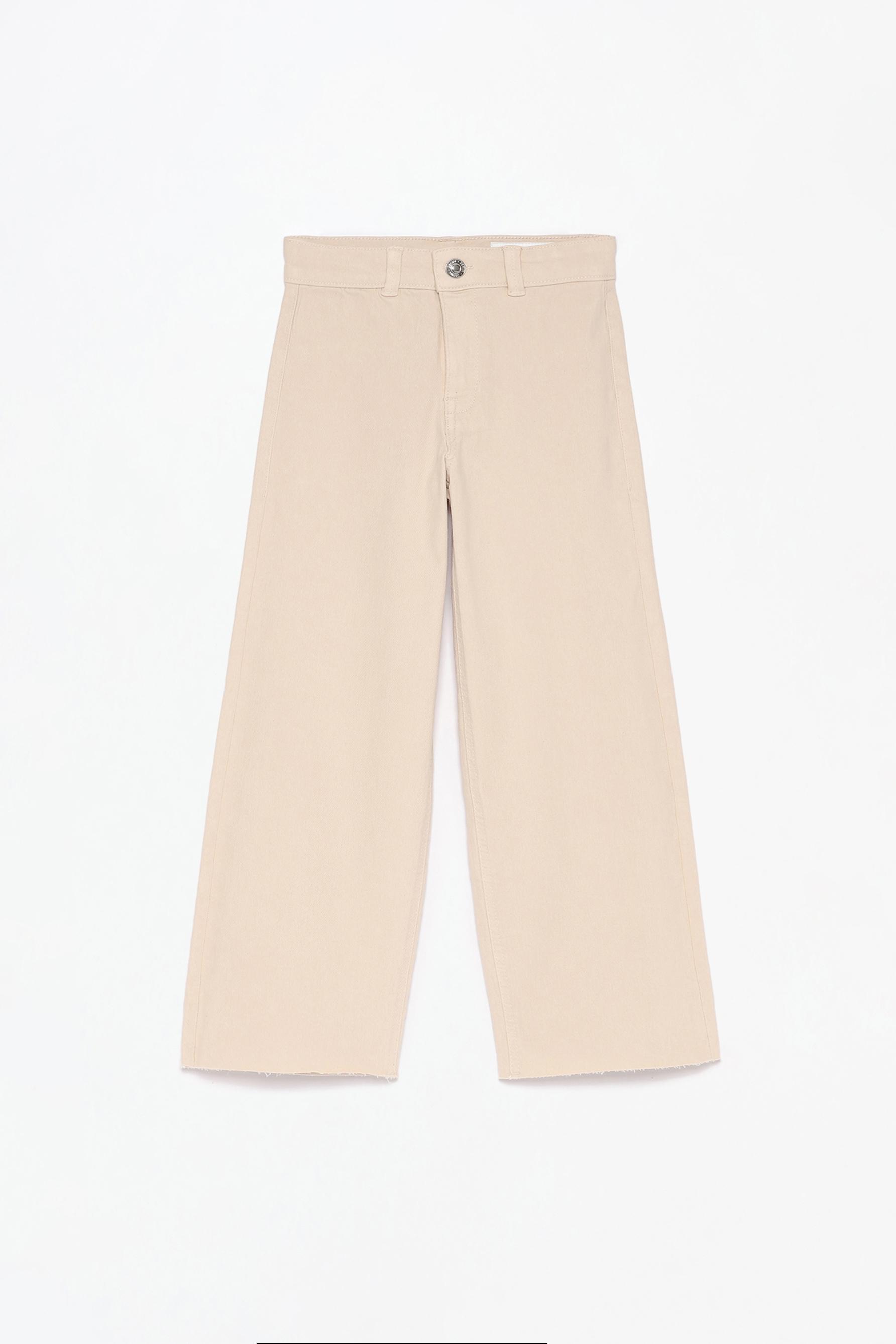 Jeans culotte marine