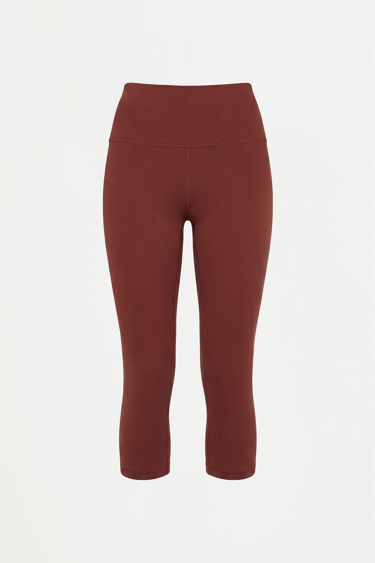 Capri leggings — DARK PINK