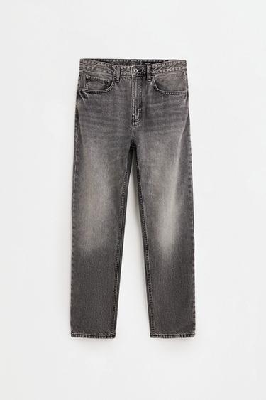 Straight jeans — CHARCOAL GREY 1