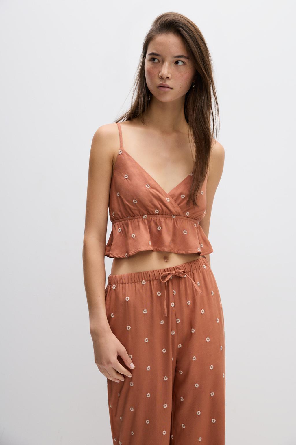 Embroidered top