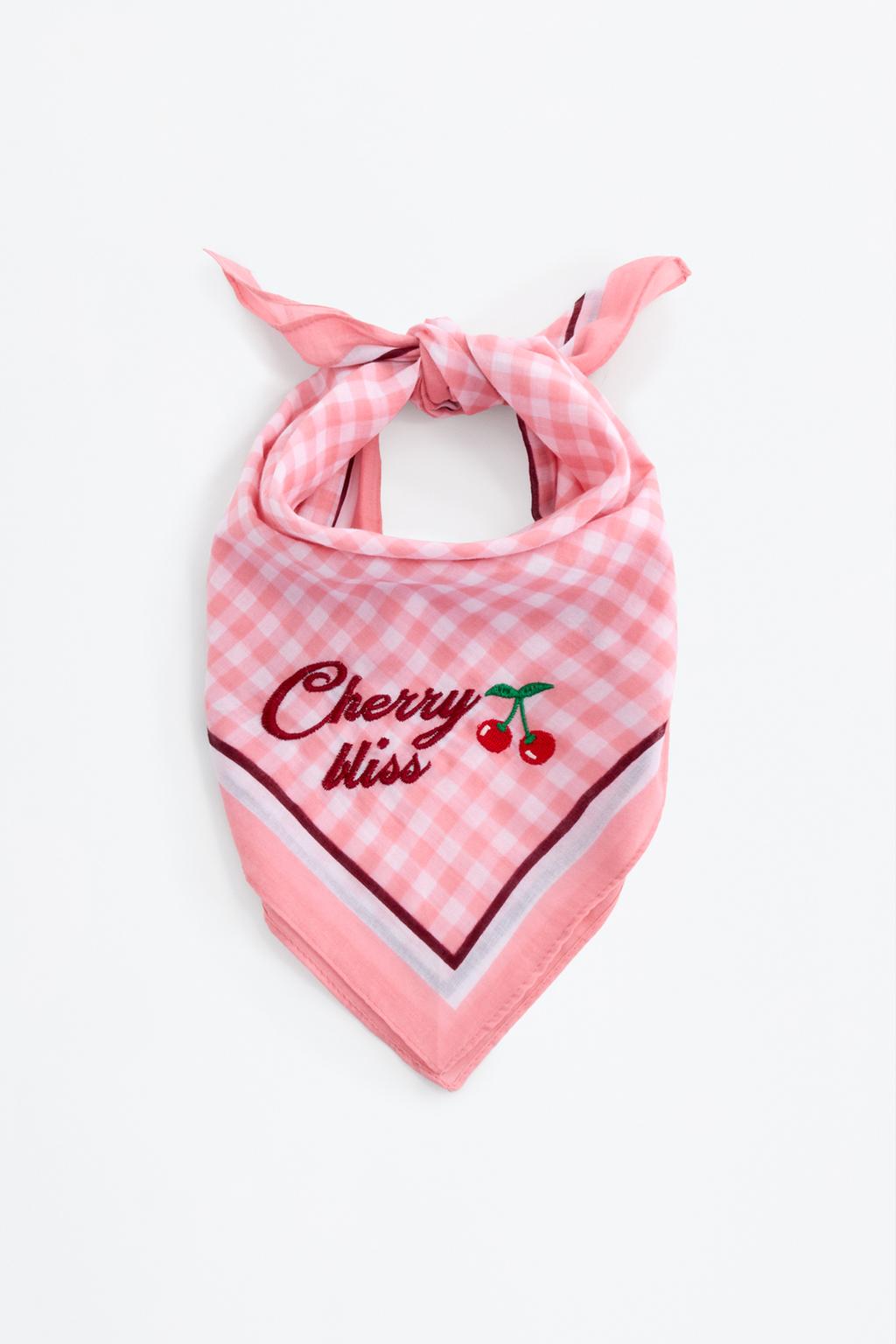 Bandana vichy cireres