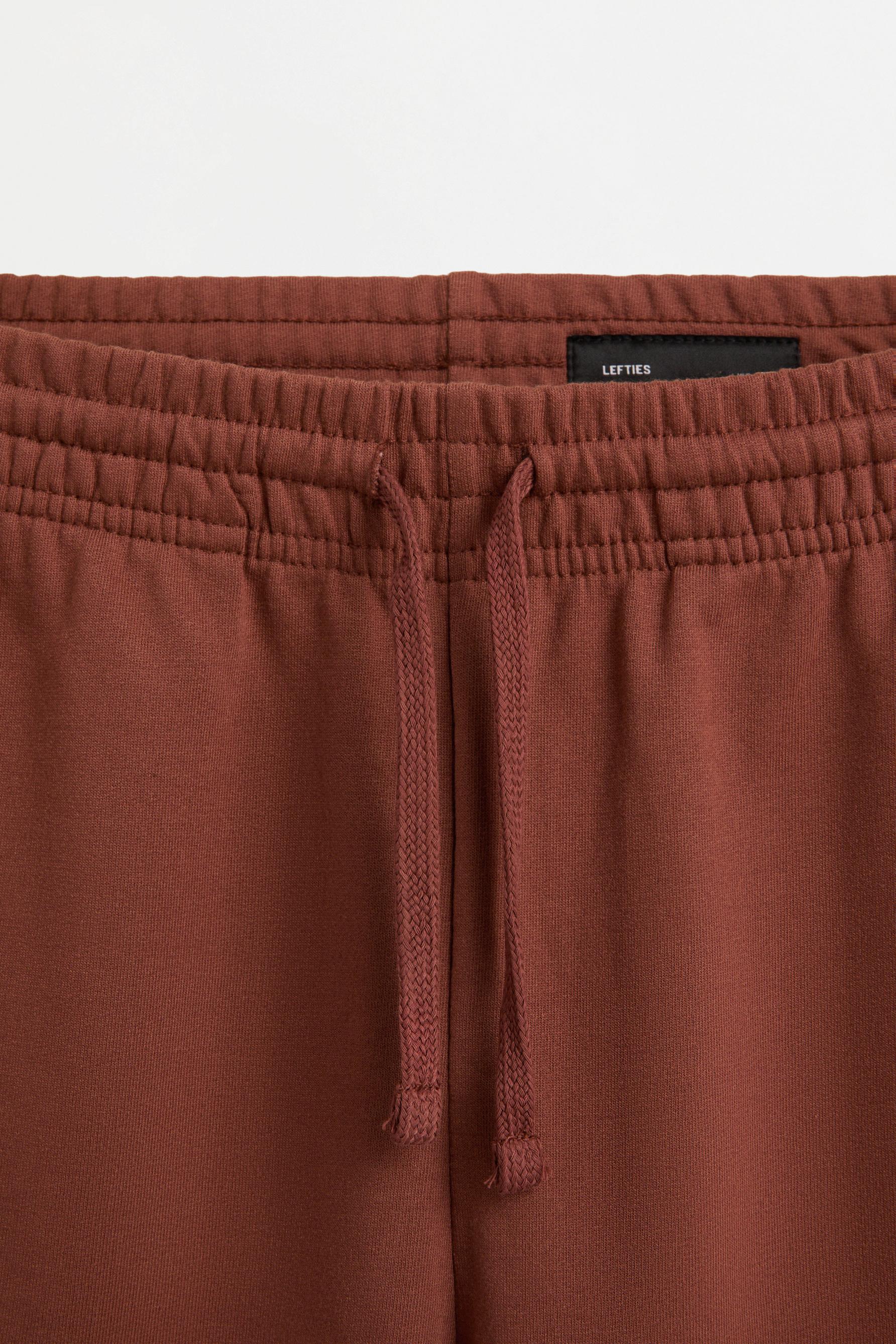 Basic tracksuit Bermuda shorts — RUSSET