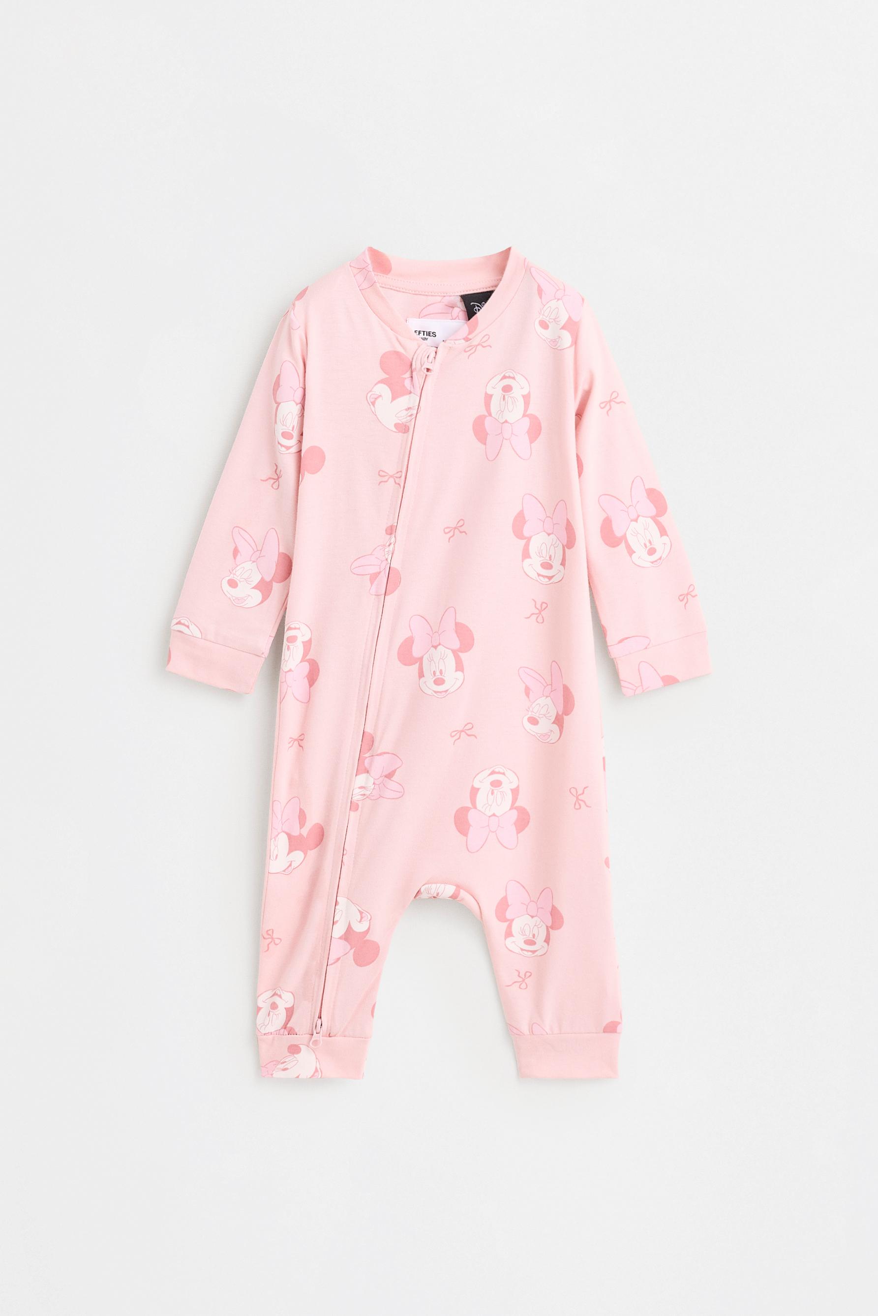 Pack of 2 Minnie Mouse ©Disney sleepsuits — ECRU