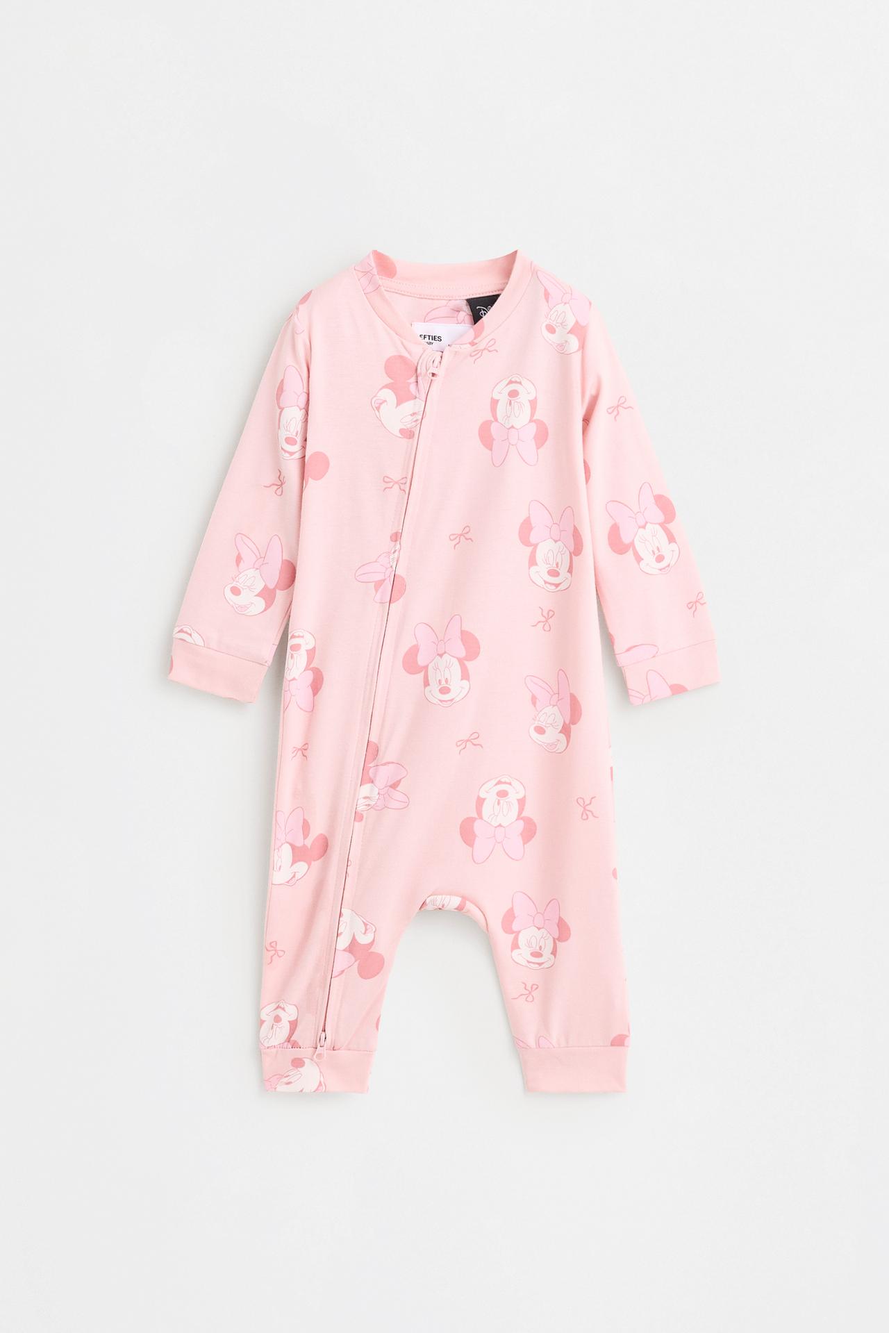Pack of 2 Minnie Mouse ©Disney sleepsuits — ECRU