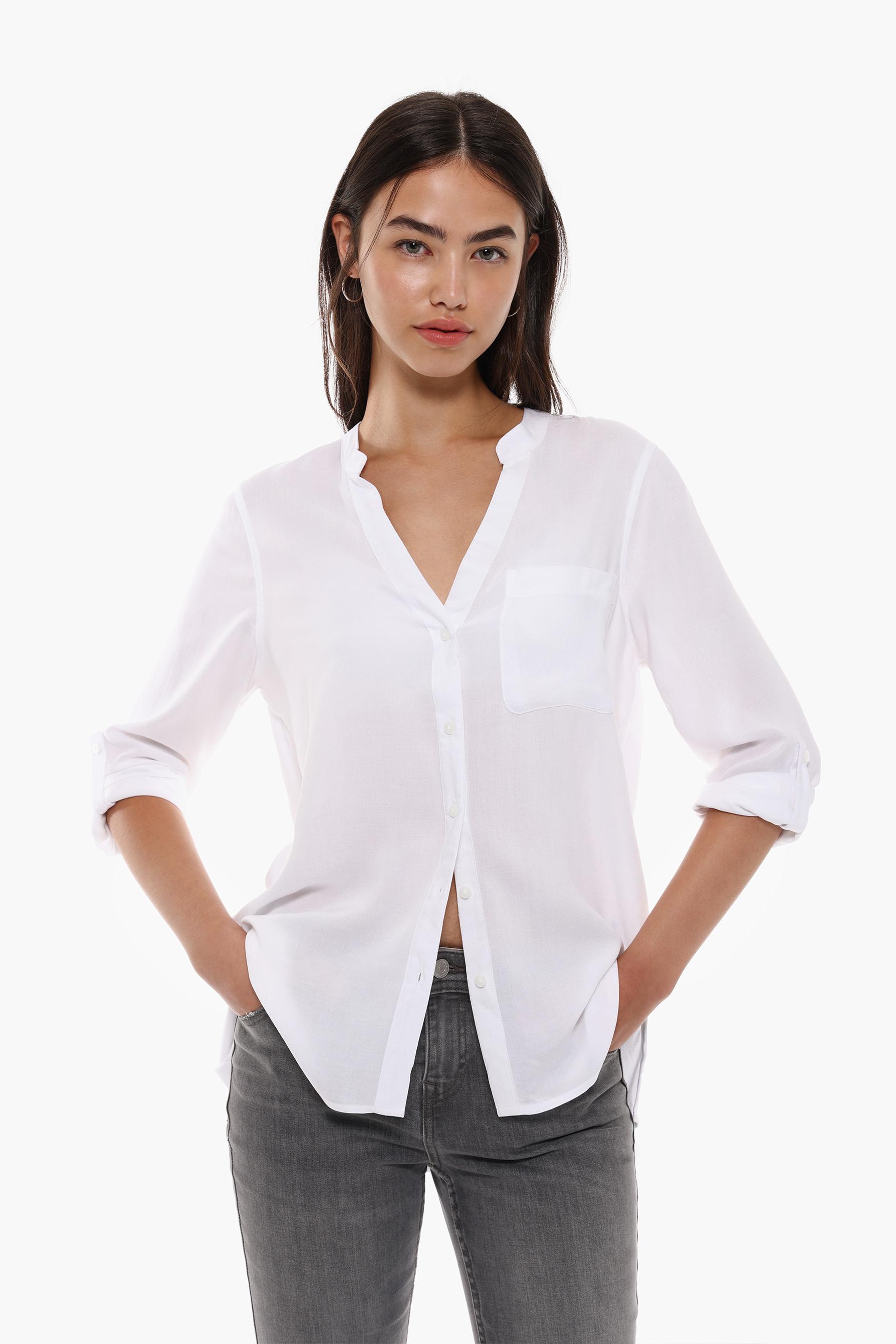 Camisa blanca mujer lefties on sale