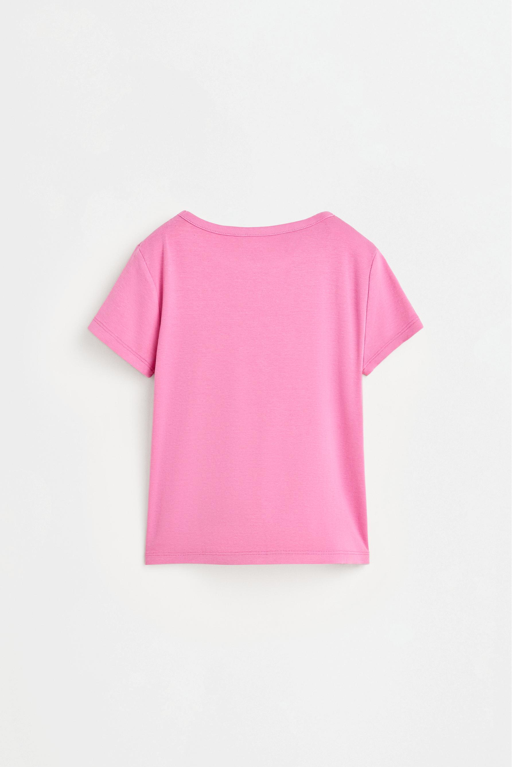 Star stud T-shirt — STRAWBERRY