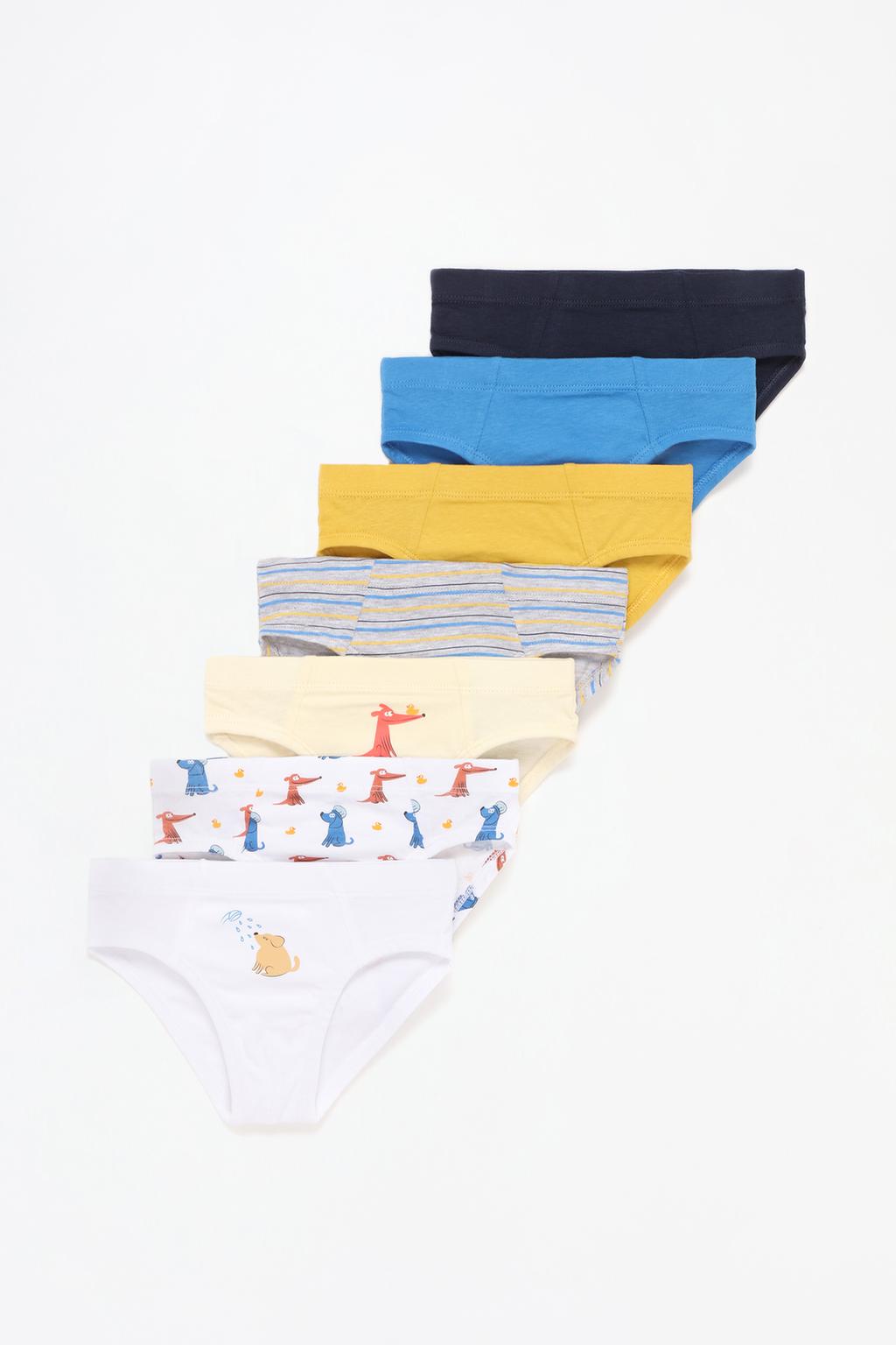 Pack of 7 dog briefs