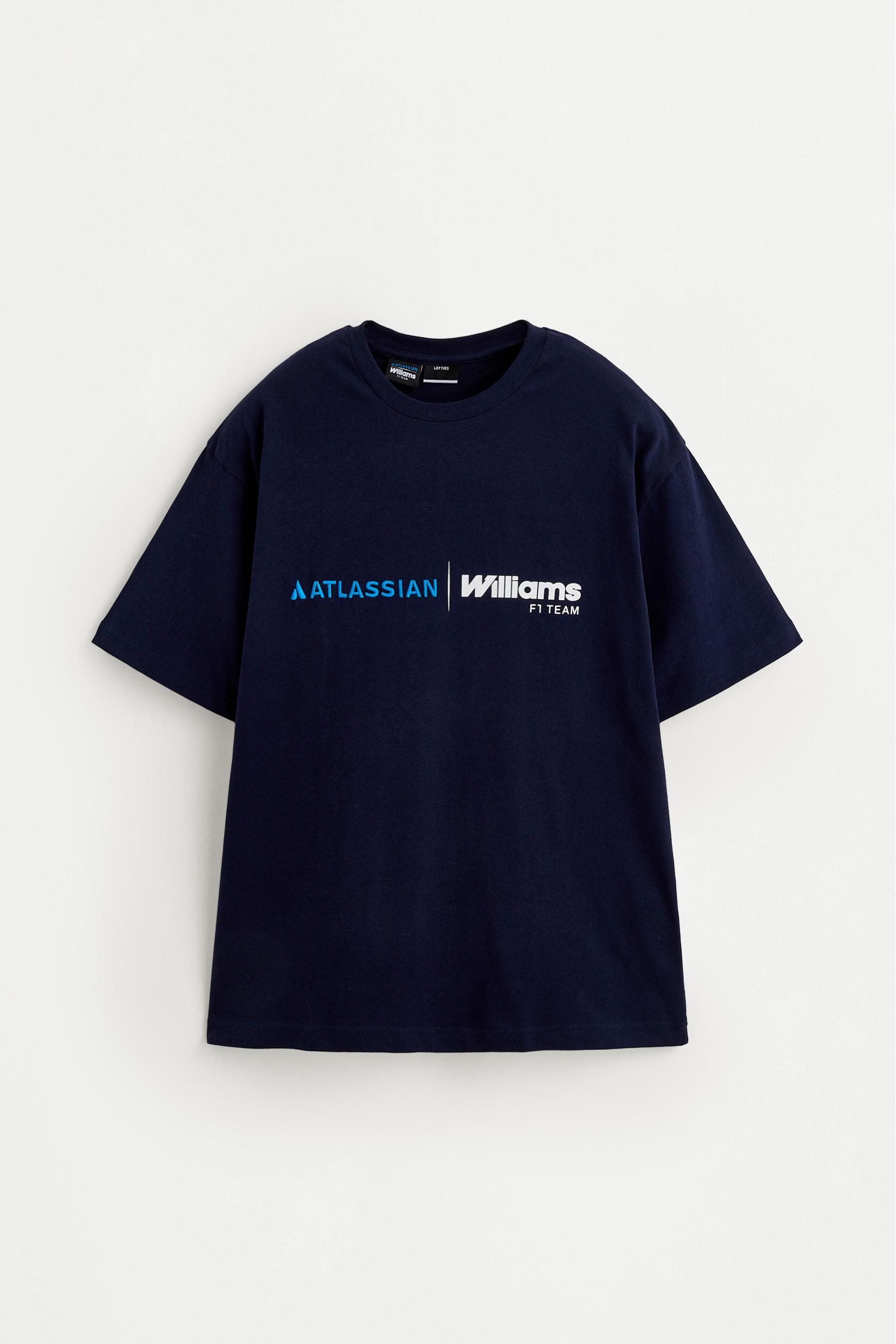 Embroidered ©2026 Williams T-shirt — NAVY