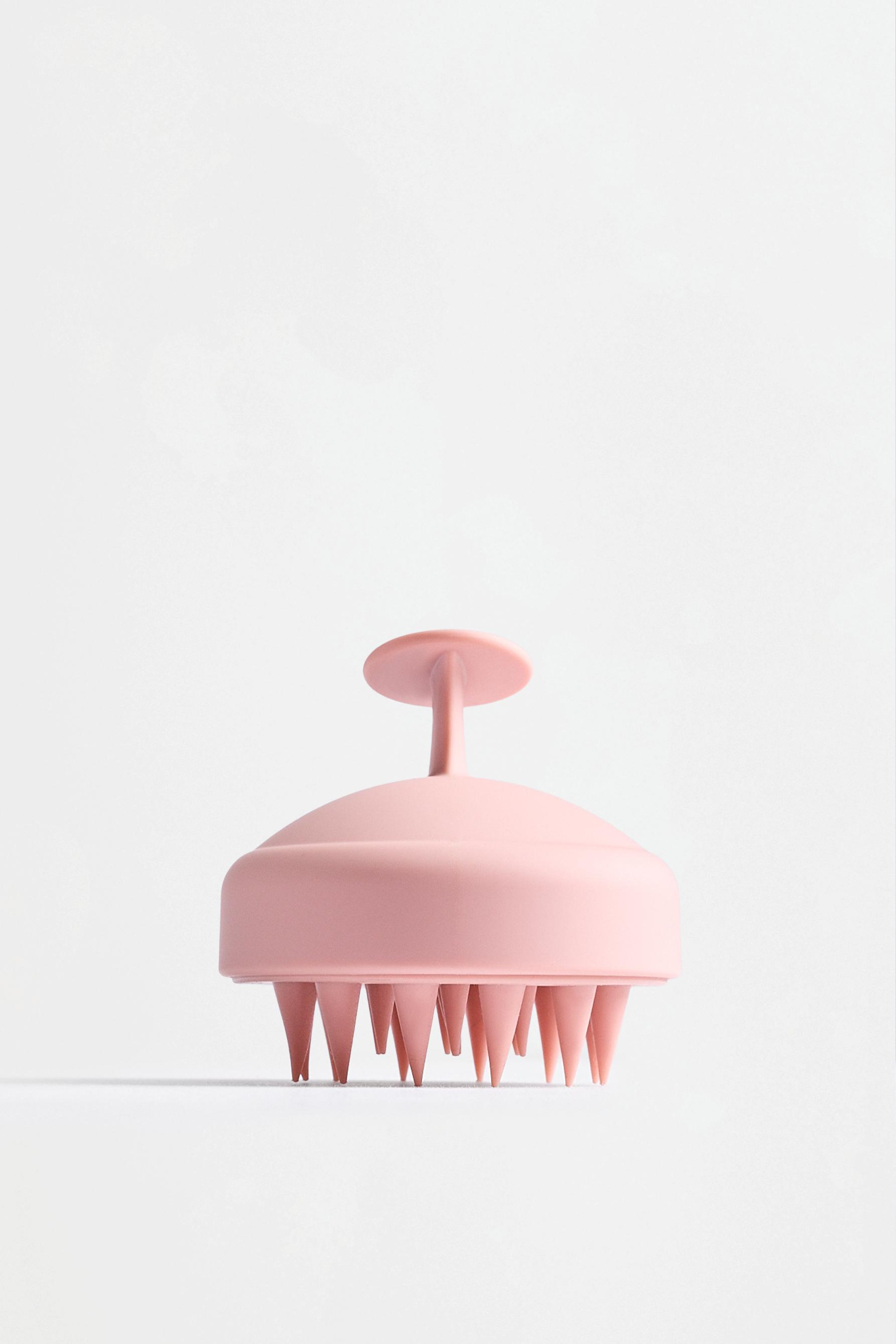 Scalp massager — PASTEL PINK
