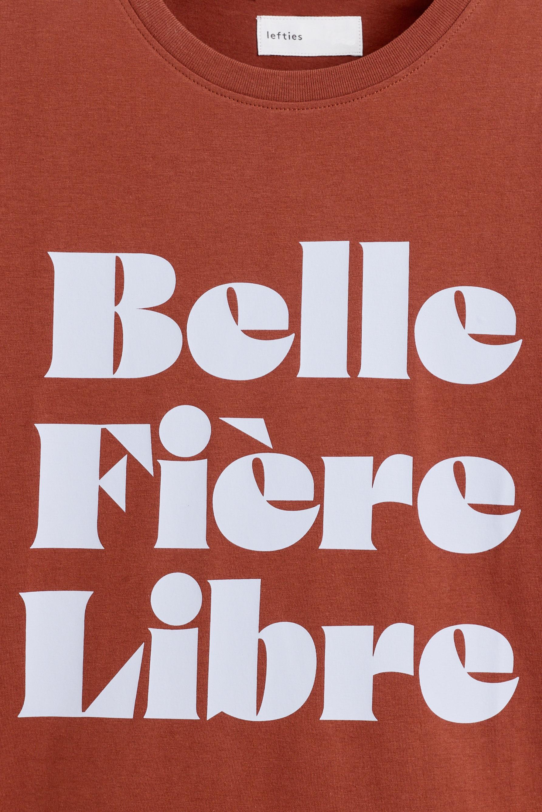 Printed T-shirt — RUSSET