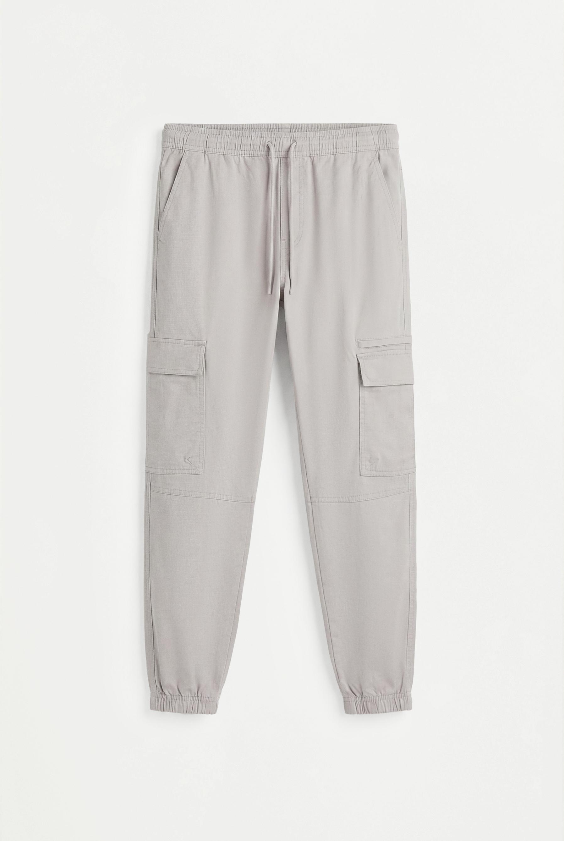 Cargo jogger trousers — GREY
