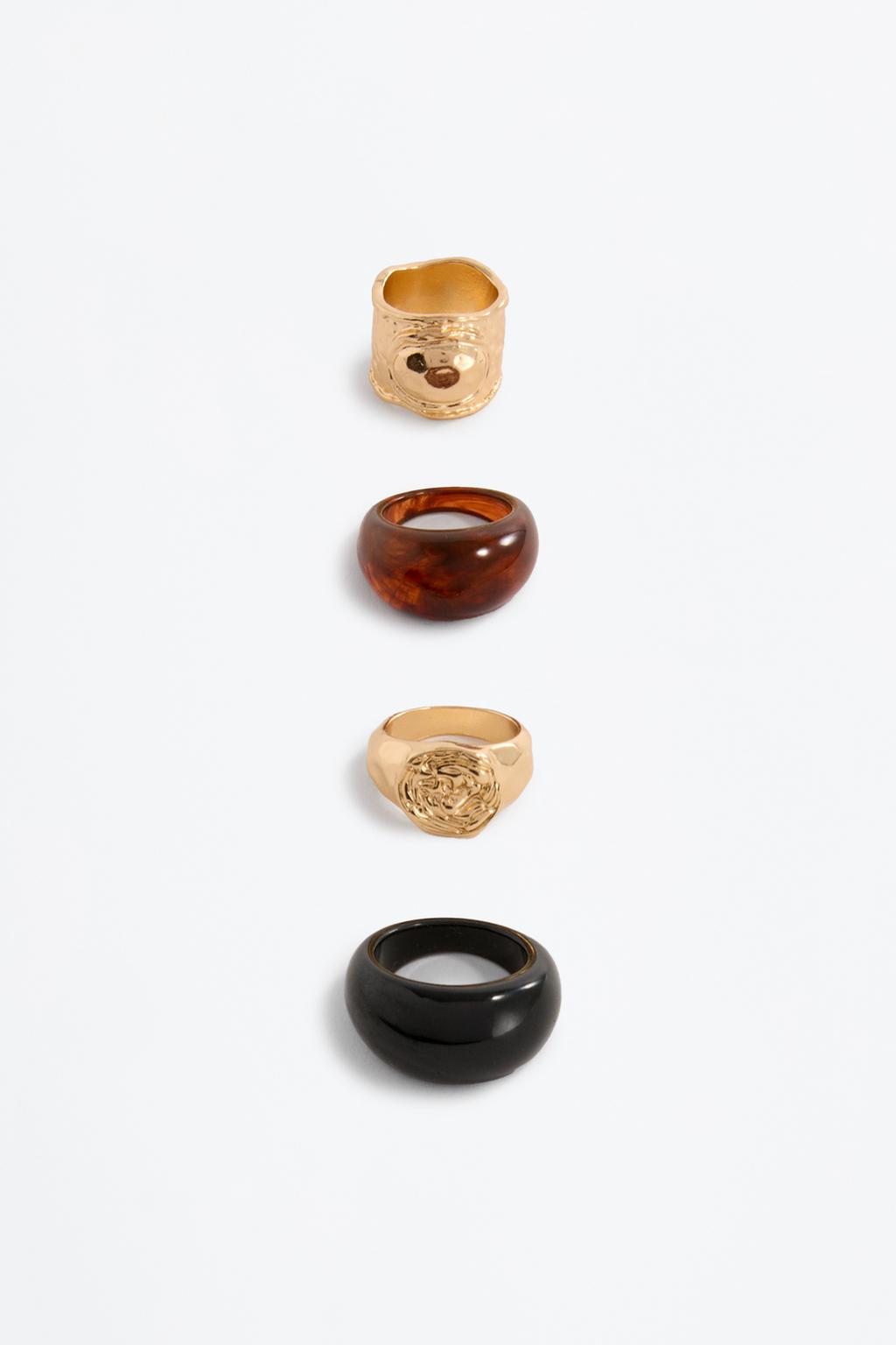 4-pack of assorted rings