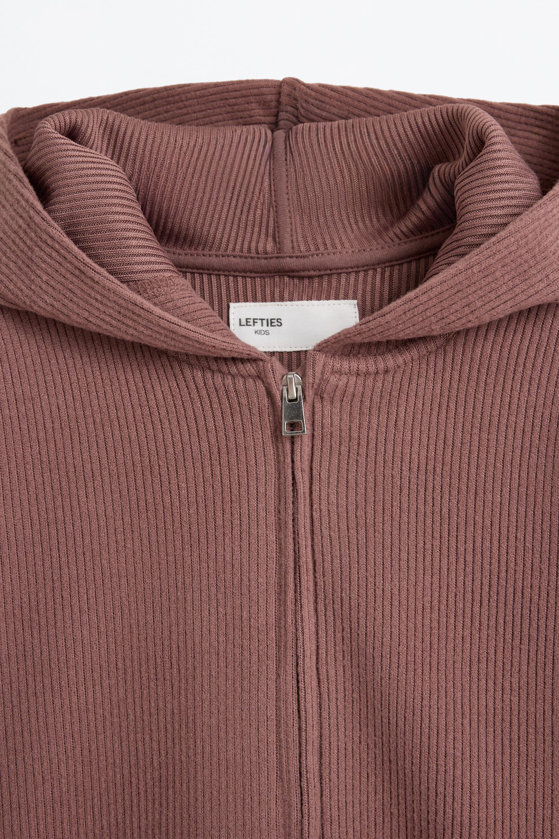 Kesim detaylı fermuarlı sweatshirt - | LEFTIES Turkey