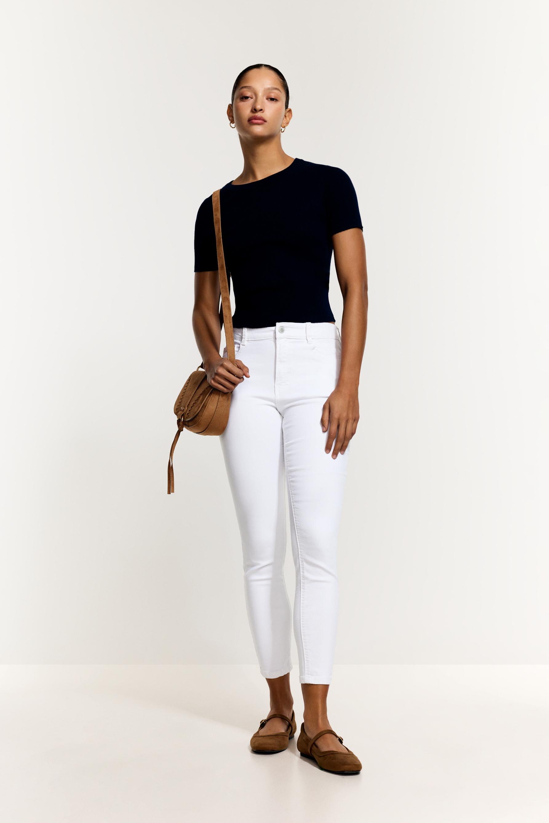 Skinny jeans — WHITE