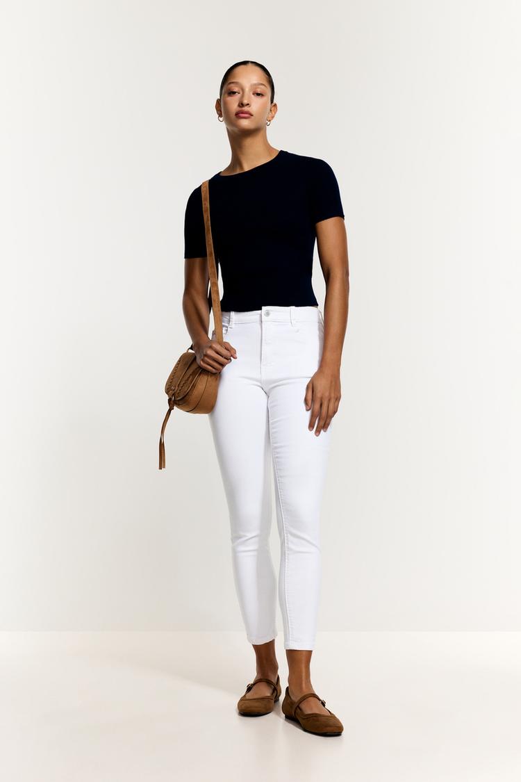 Skinny jeans — WHITE