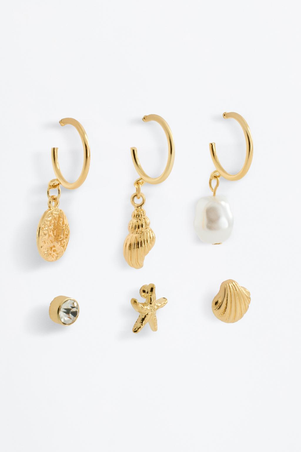 6-pack of assorted earrings