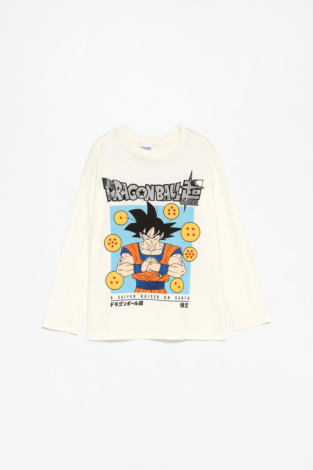 Dragon Ball ©Bird Studio metallic slogan T-shirt