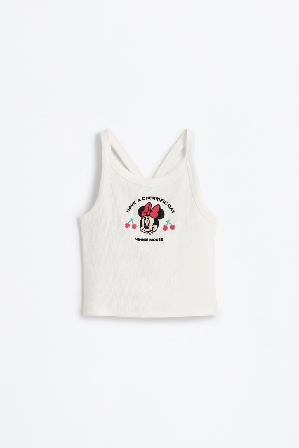 Top Minnie Mouse ©Disney canalé