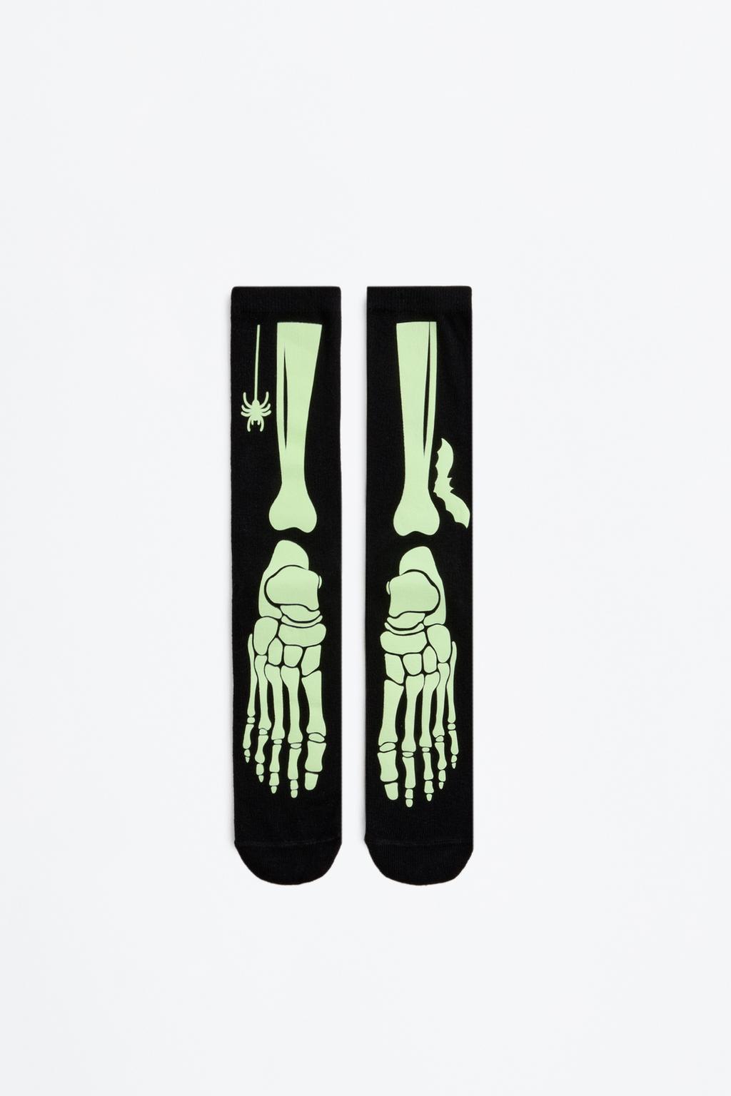 Man | Skeleton family socks