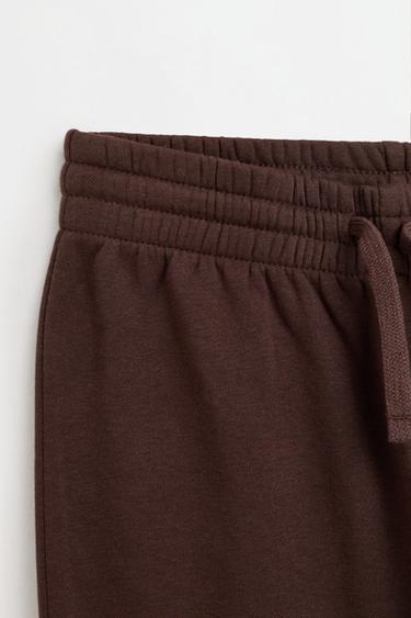 Pack of 4 plain plush trousers — CHOCOLATE 4