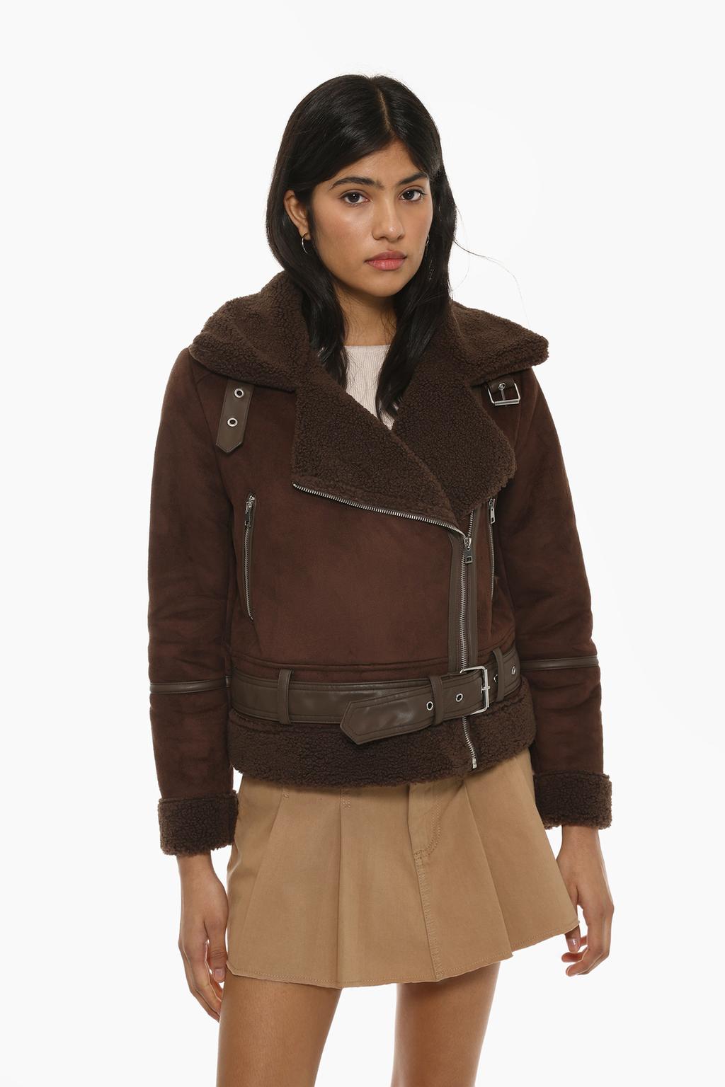 Double-faced crossover jacket