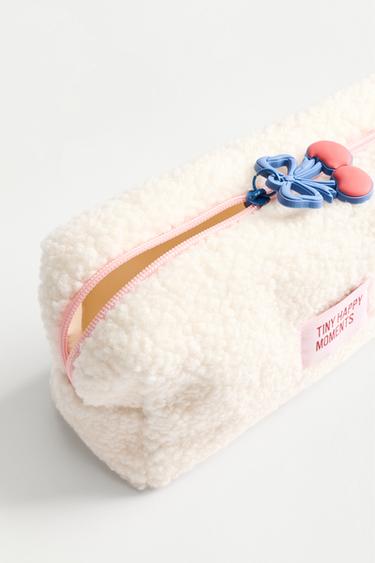 Faux shearling case — BEIGE 4