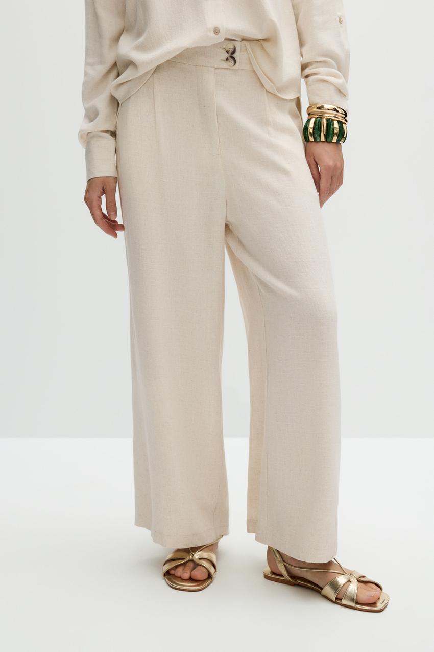 Pantalón culotte rústico Pantalones ROPA Mujer Lefties México