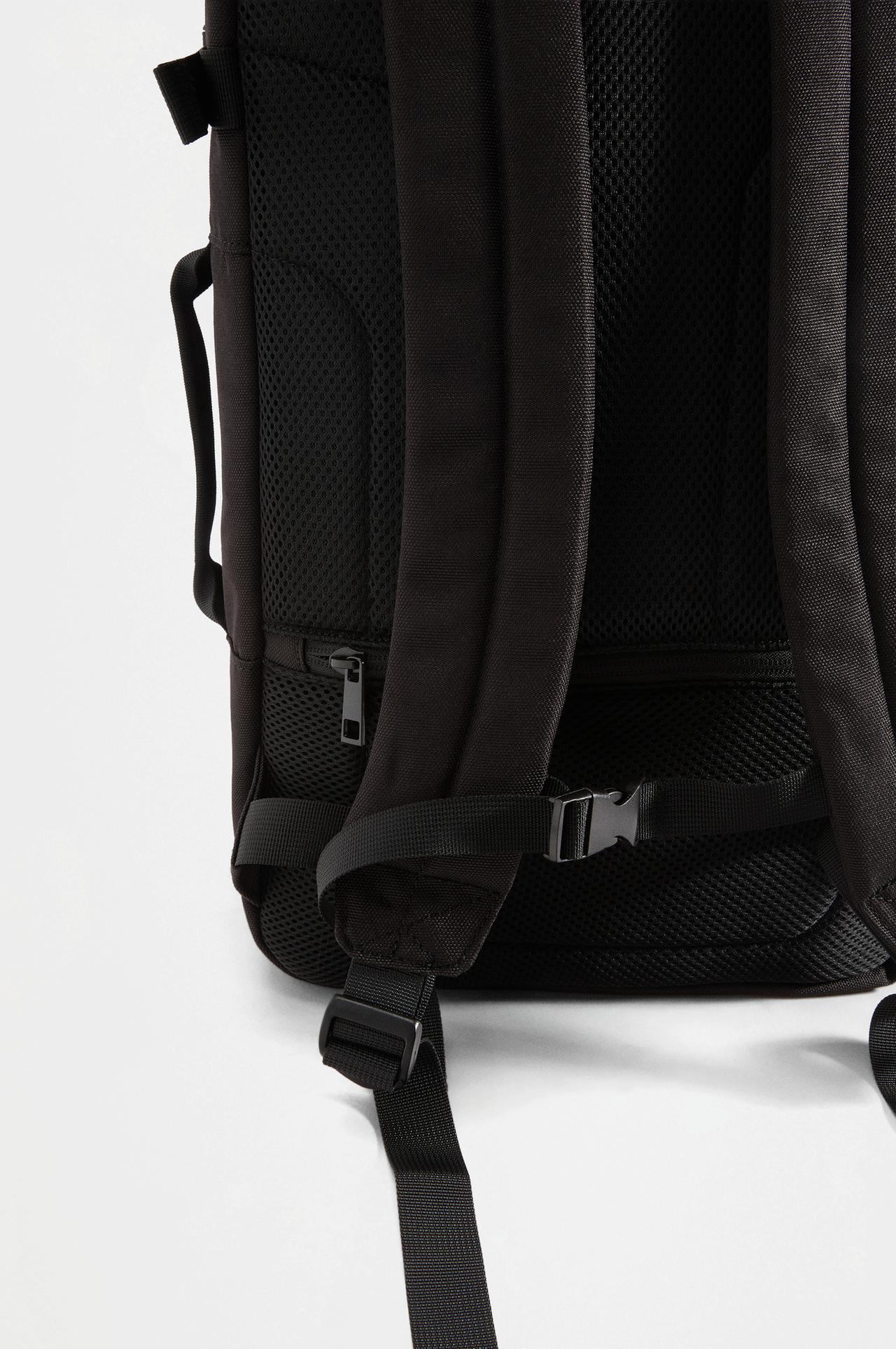 Travel backpack — BLACK