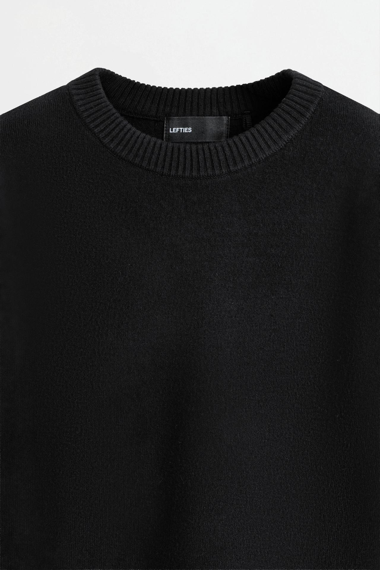 Basic sweater — BLACK