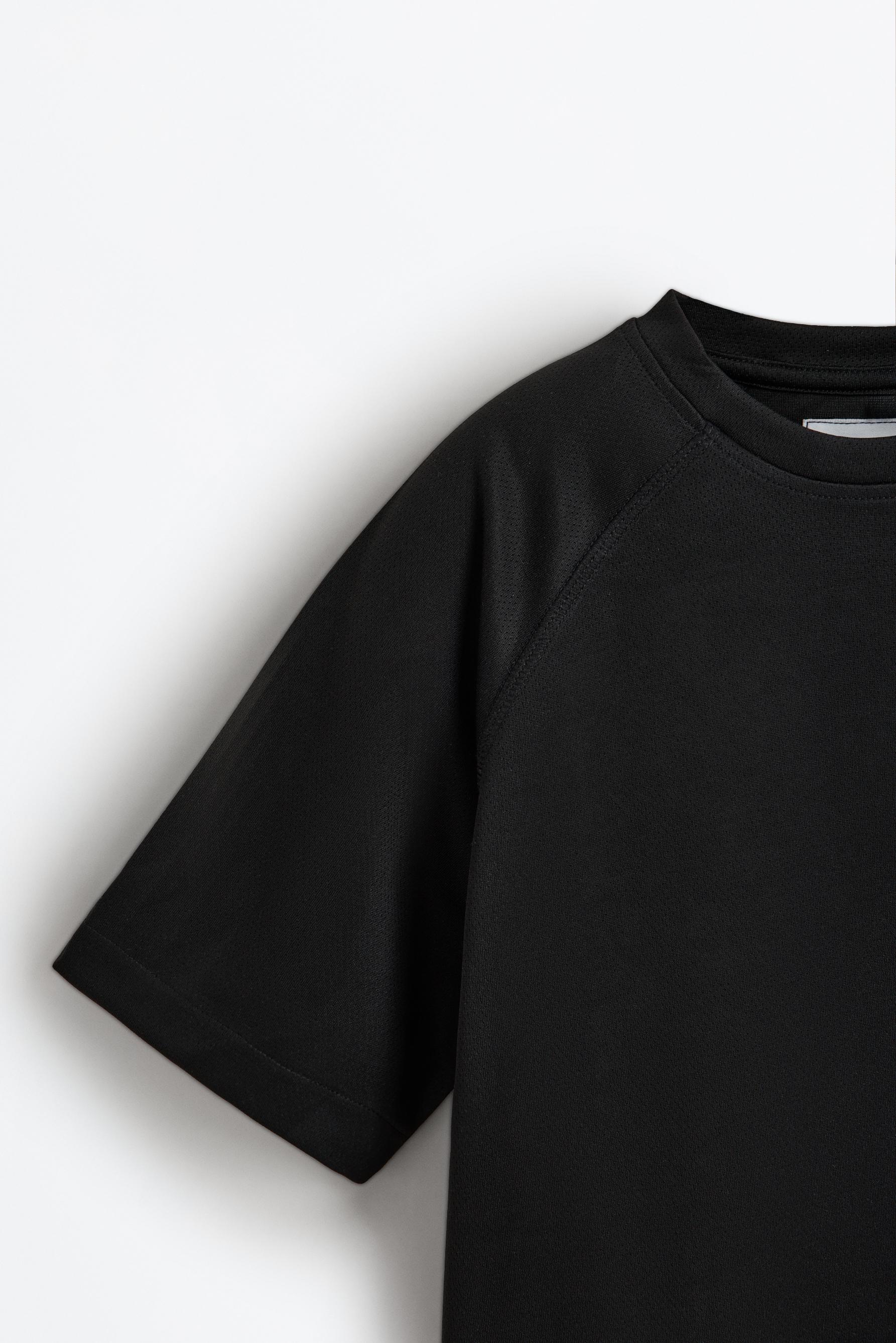 Sports T-shirt — BLACK