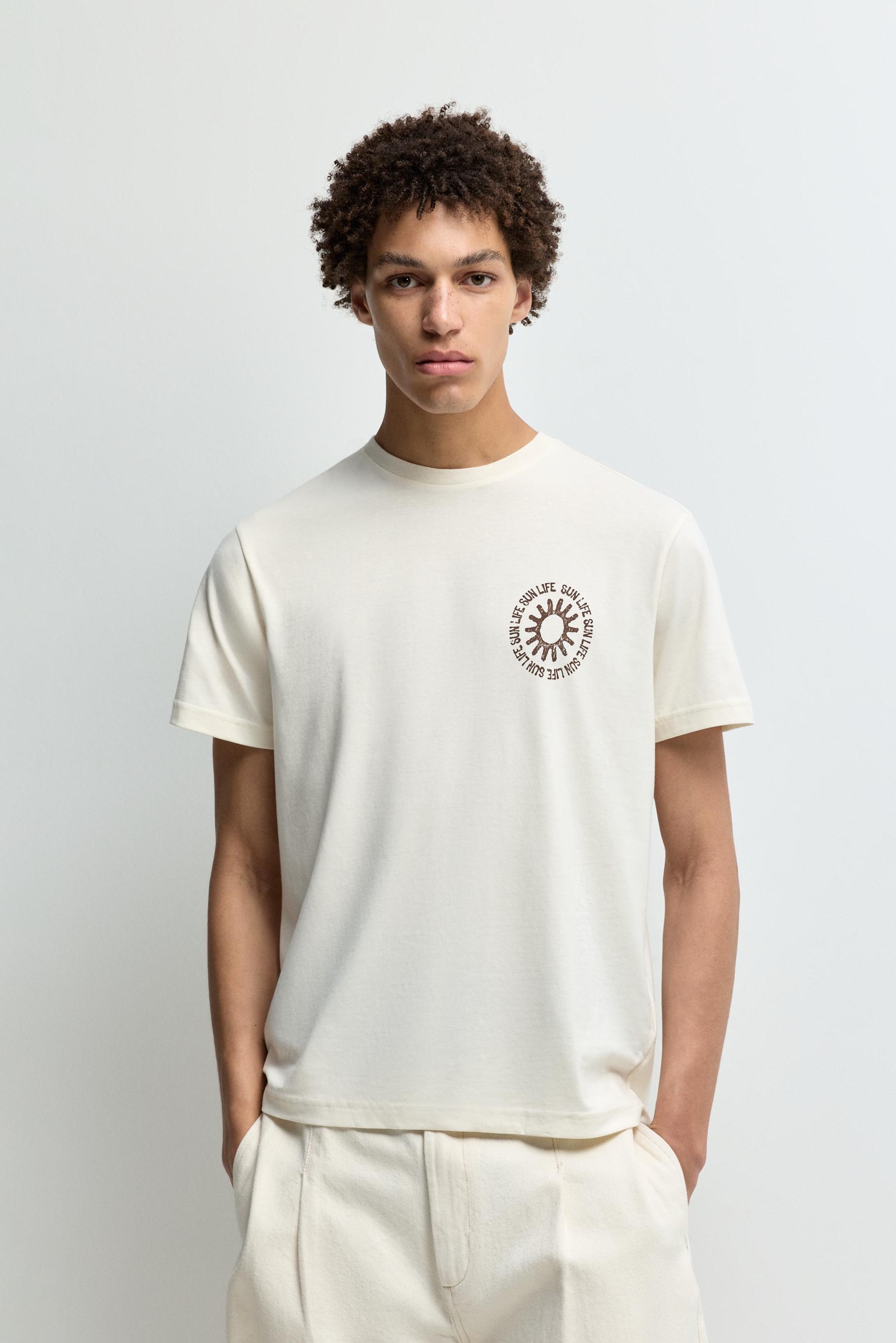 Printed T-shirt — BUTTER