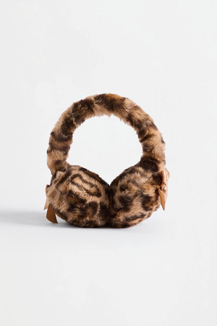 Animal print earmuffs — VARIOUS