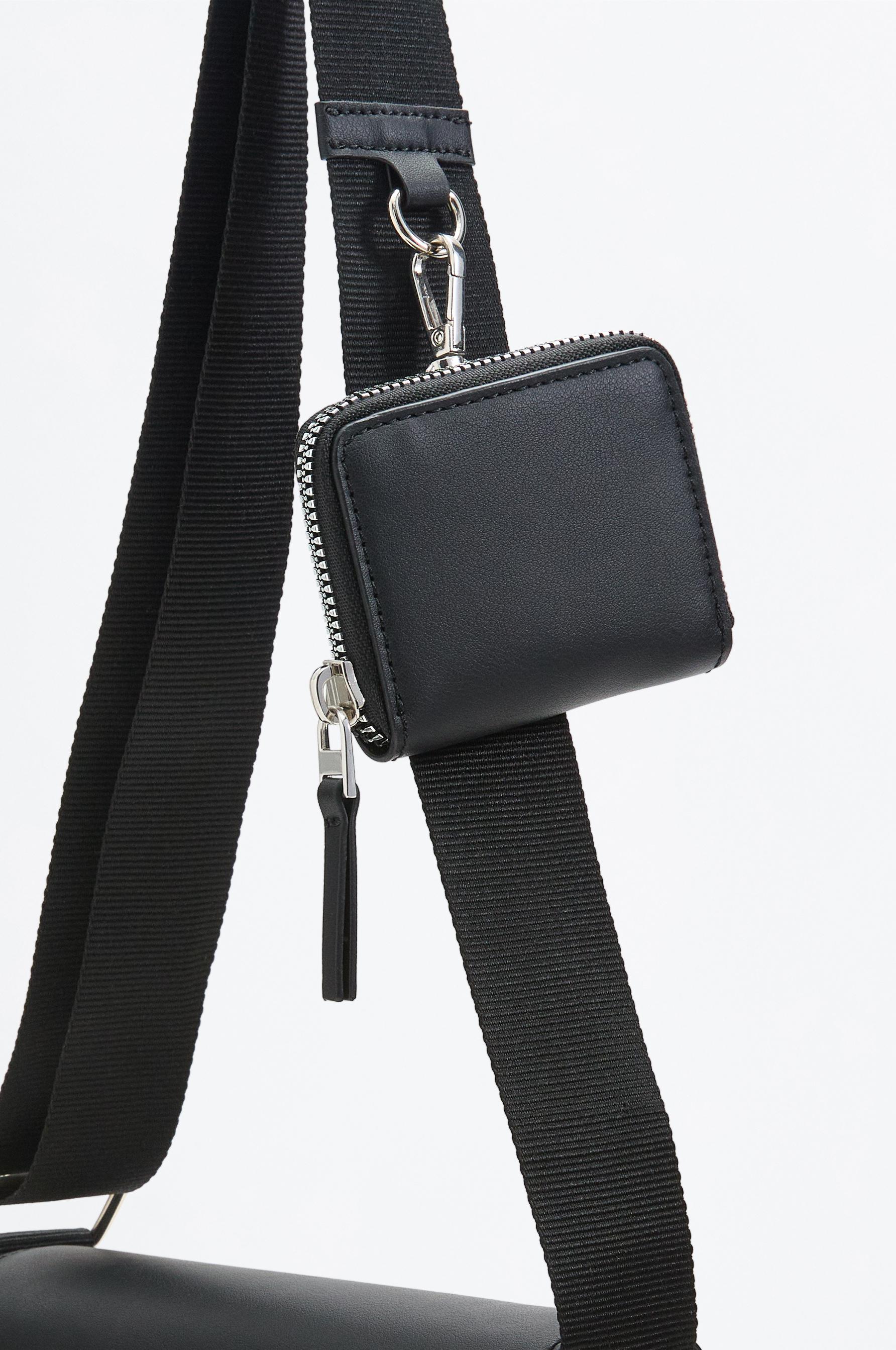 Smart shoulder bag — BLACK