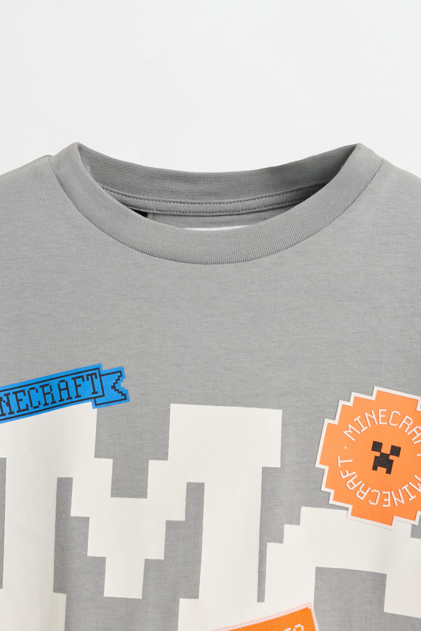Minecraft T-shirt — GREY