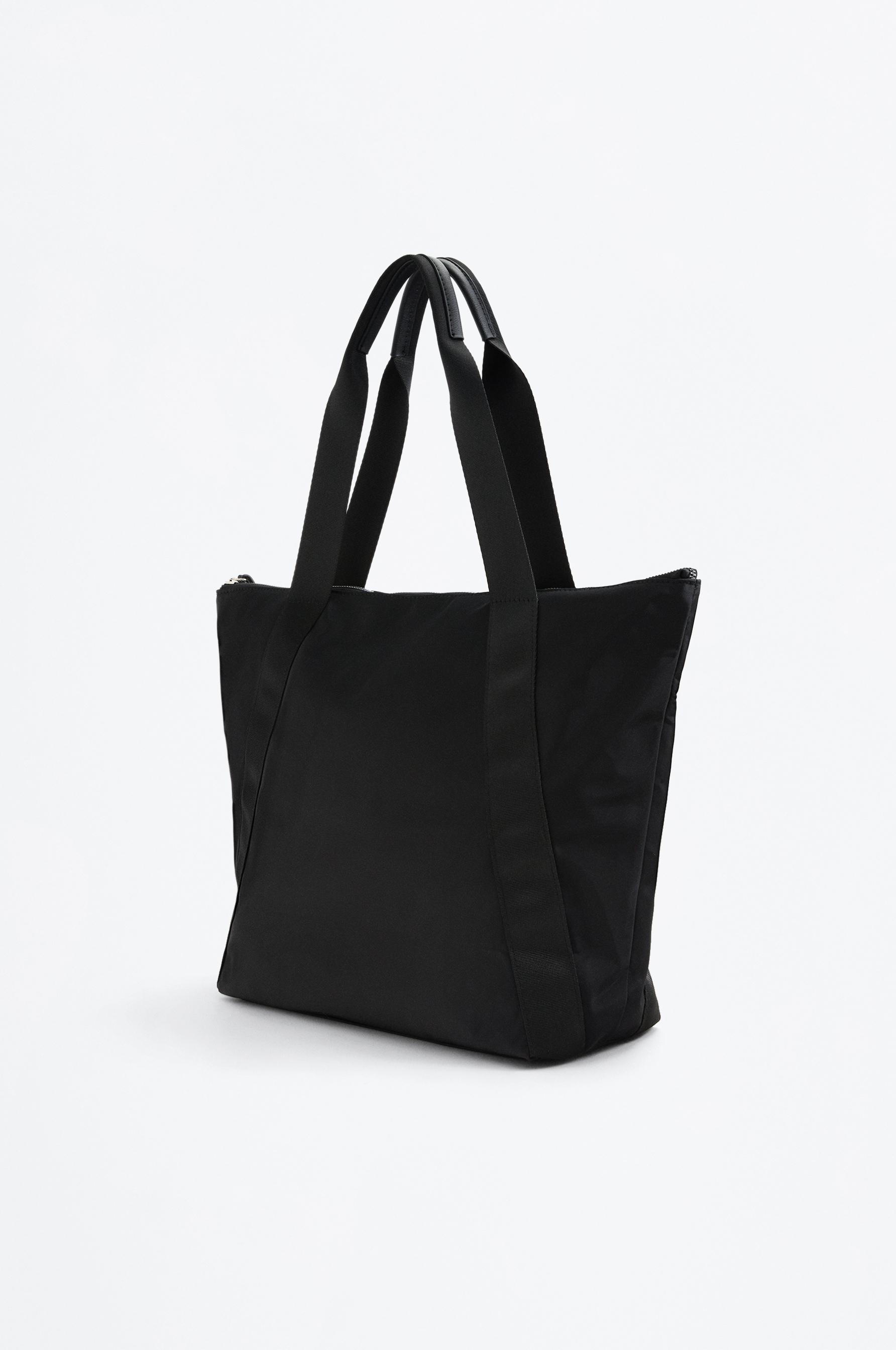 Urban shopper bag — BLACK